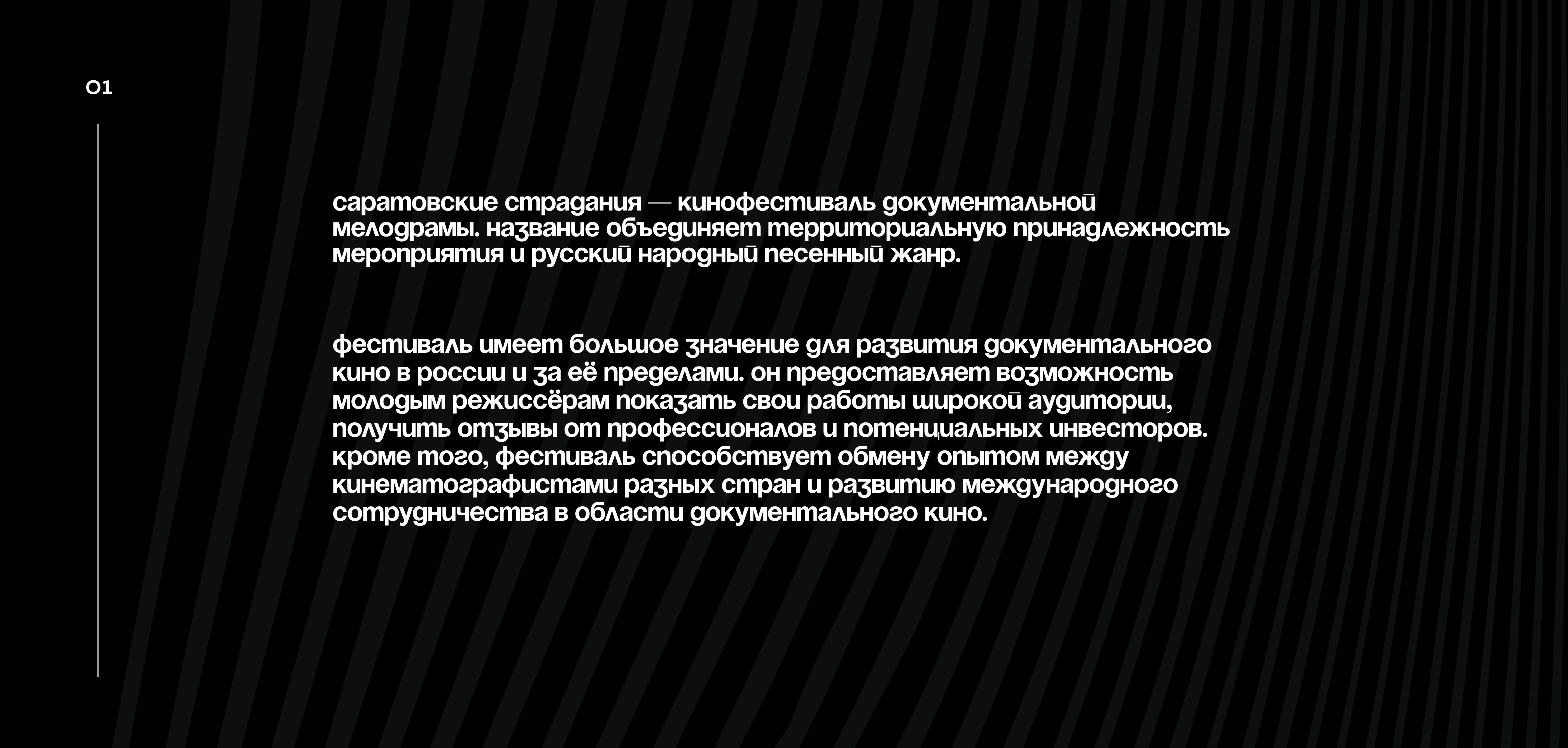 Редизайн кинофестиваля — Изображение №3 — Брендинг, Графика на Dprofile