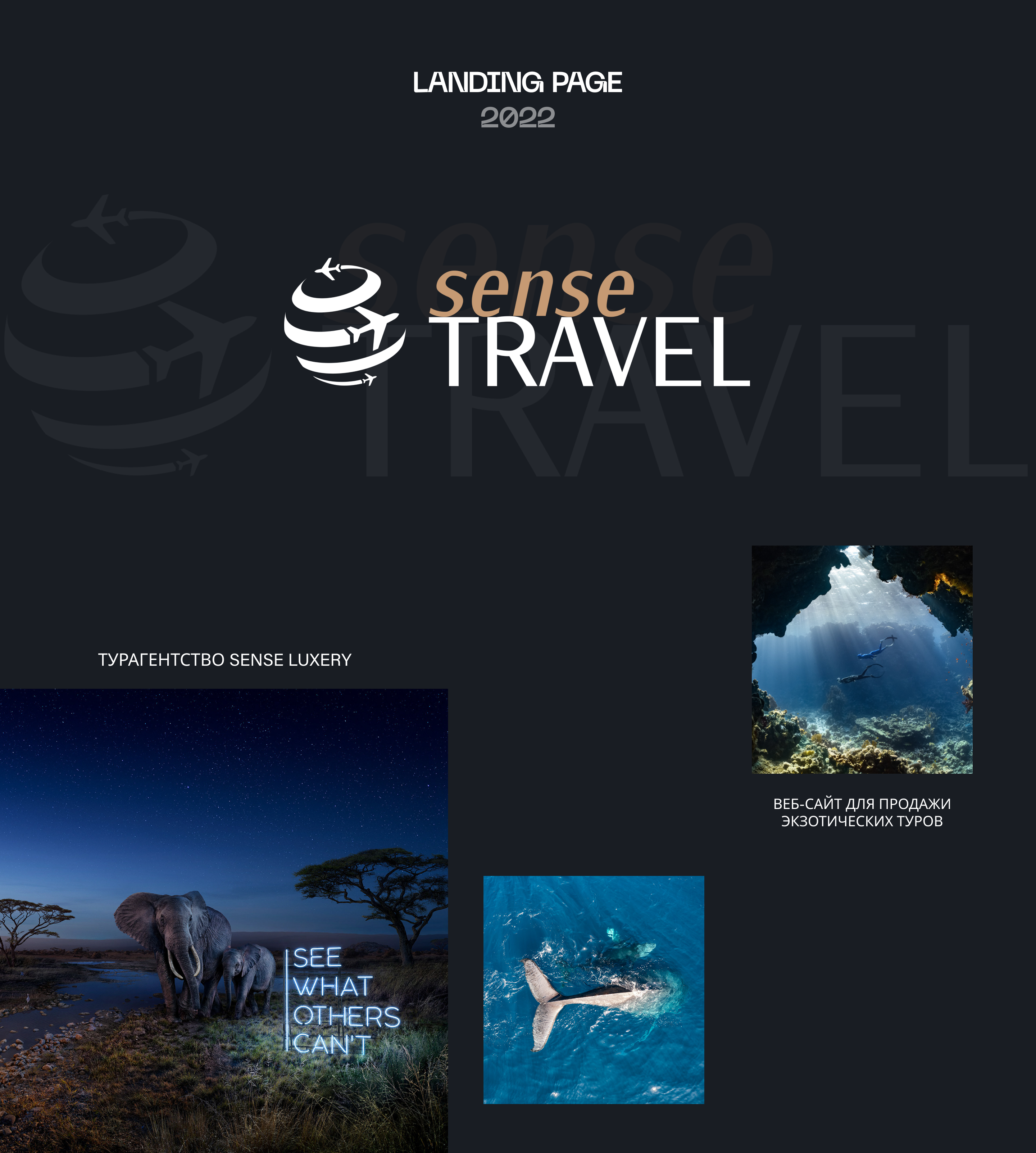 Lending / Экзотические туры / Лендинг / Туризм — Изображение №1 — Интерфейсы на Dprofile