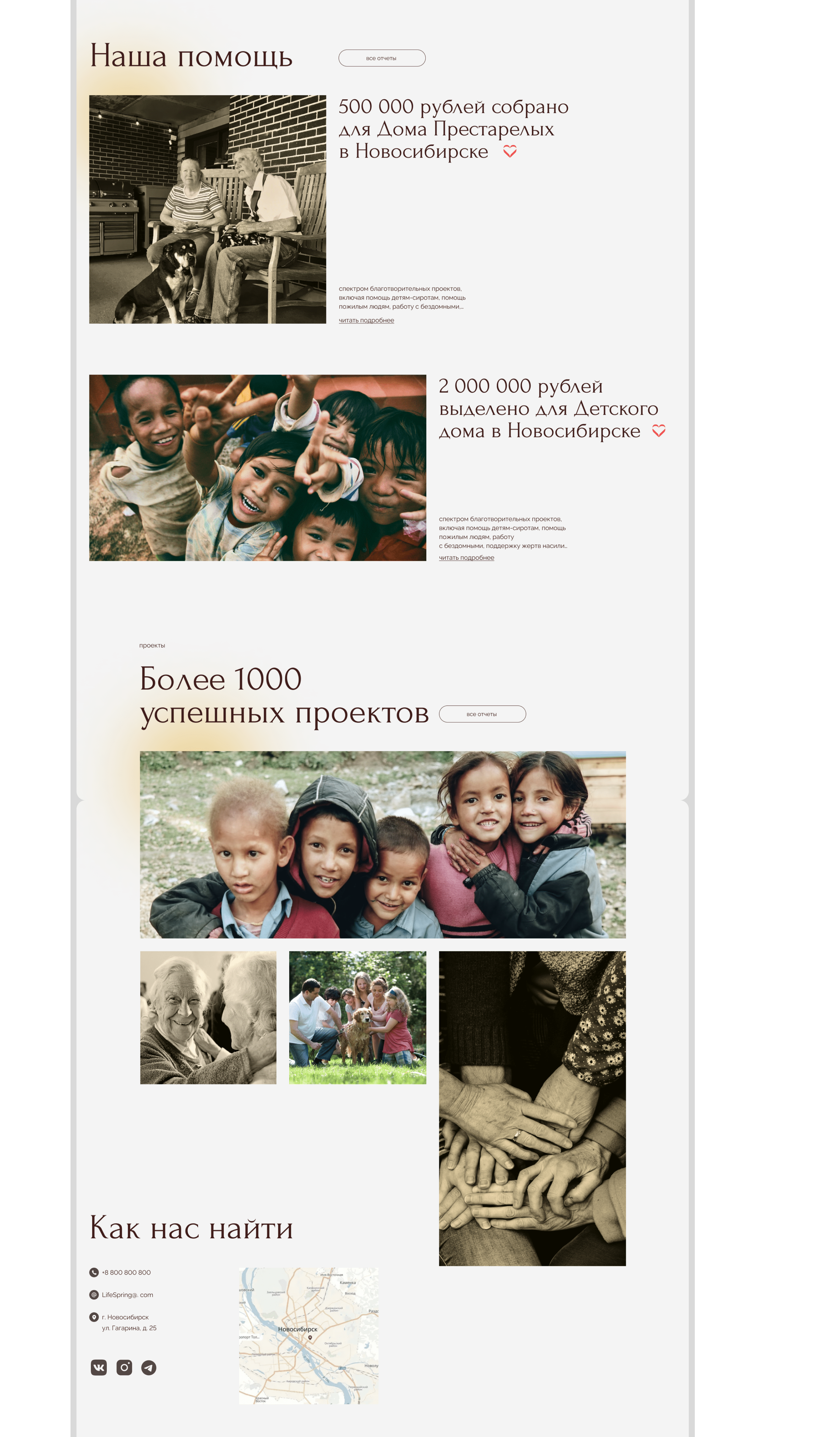 благотворительный фонд — Изображение №4 — Интерфейсы, Брендинг на Dprofile