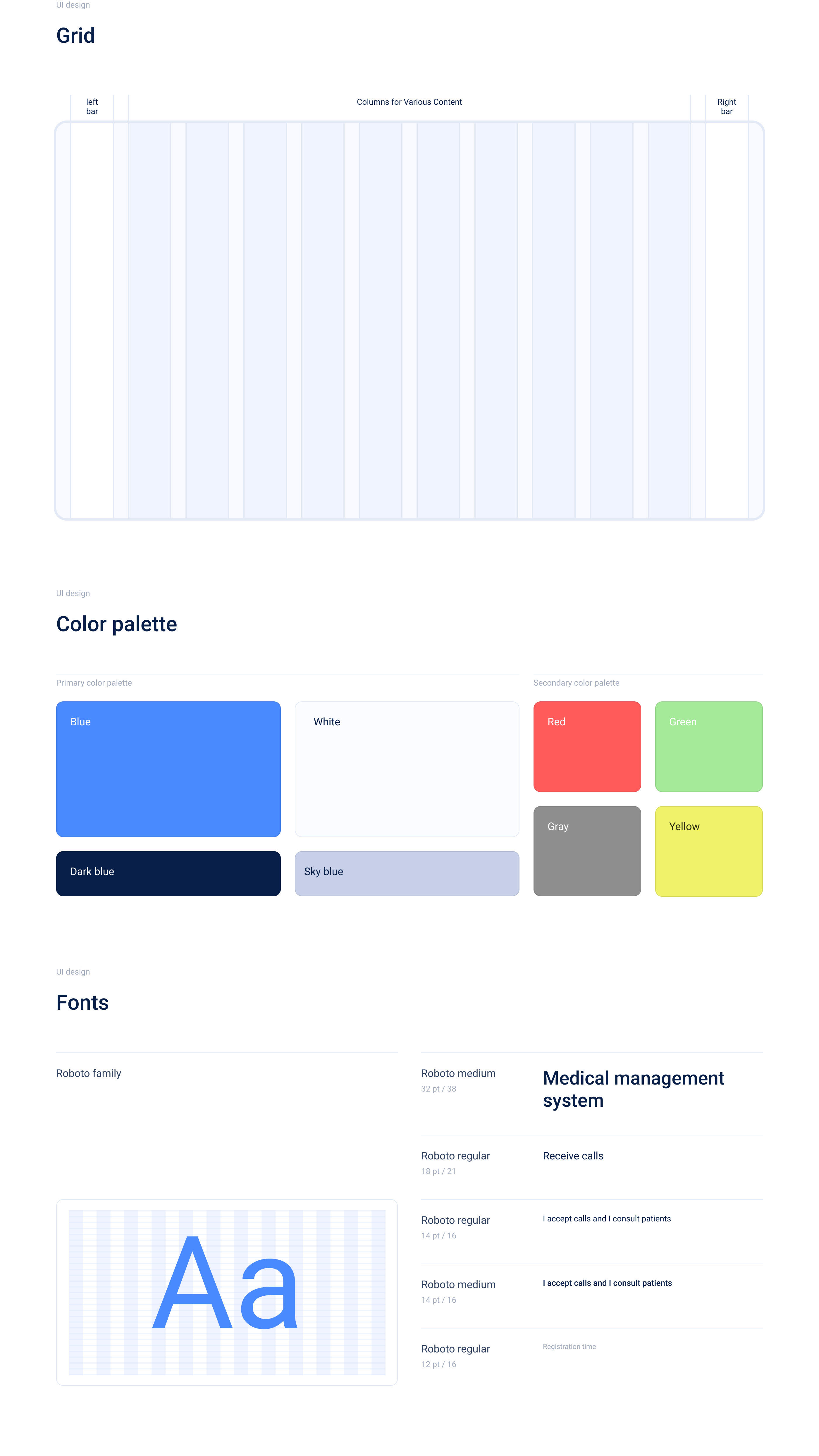 Medical management system. Design concept — Изображение №6 — Интерфейсы на Dprofile