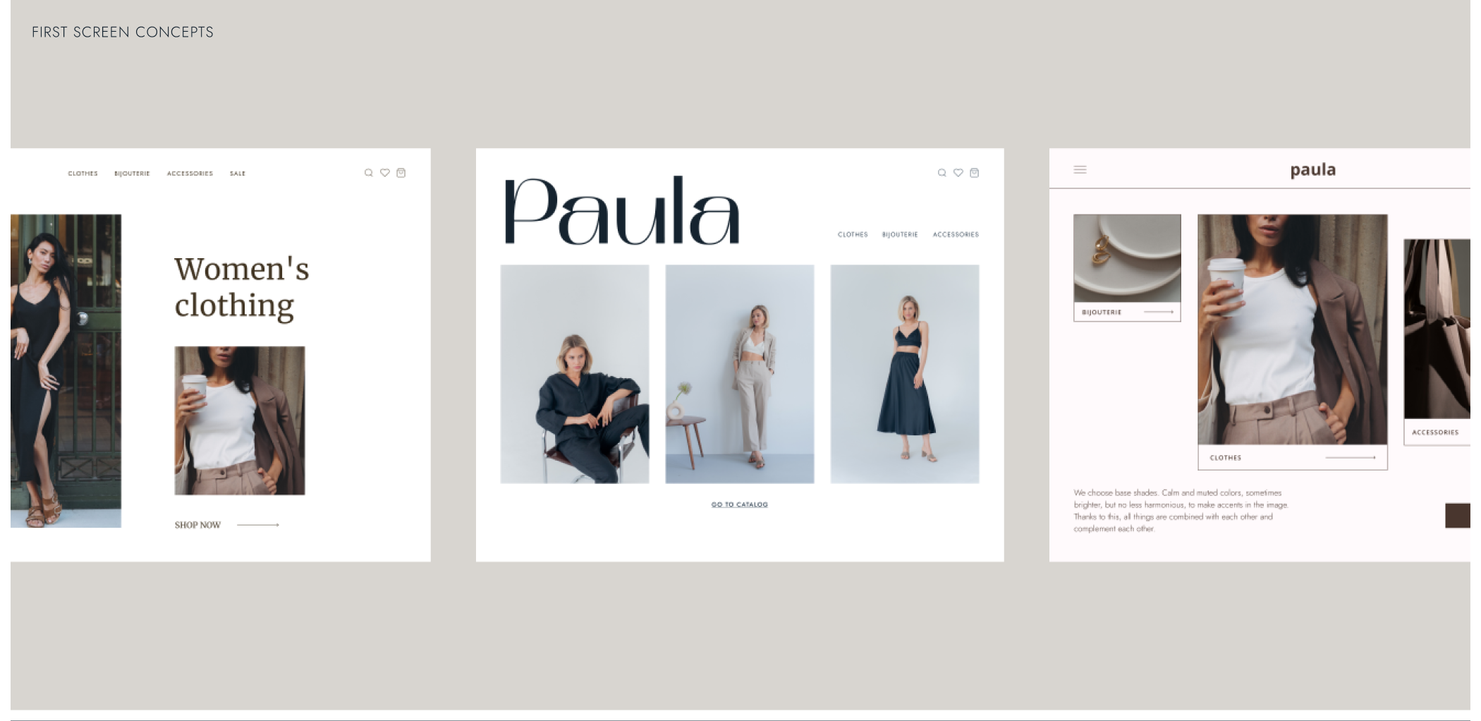 Paula | E-commerce Redesign Concept — Изображение №4 — Интерфейсы на Dprofile