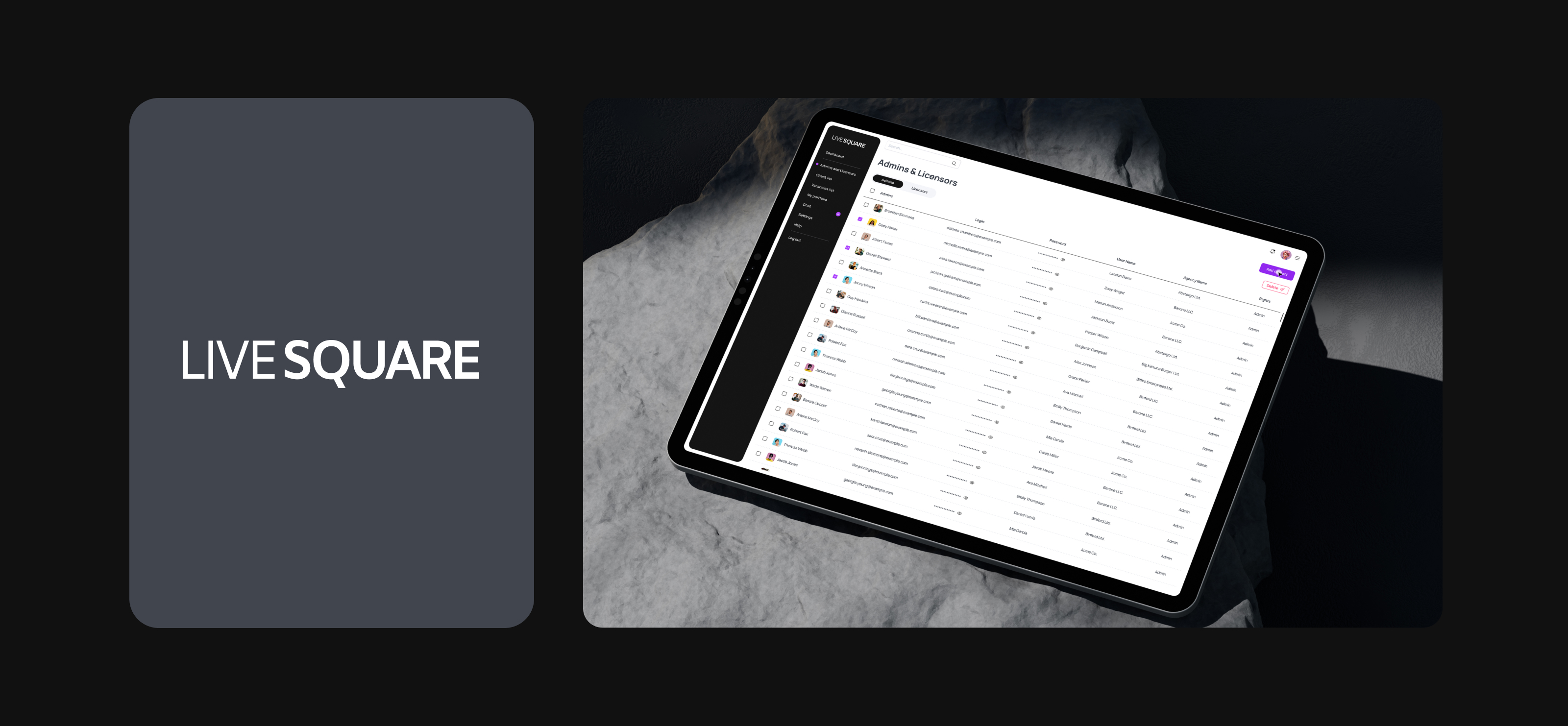 CRM System "Live Square" — Изображение №10 — Интерфейсы, Брендинг на Dprofile