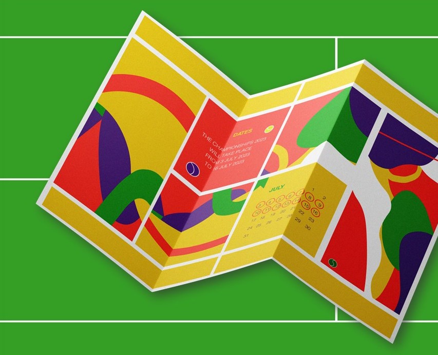 LEAFLET REDESIGN FOR WIMBLEDON 2023 на Dprofile