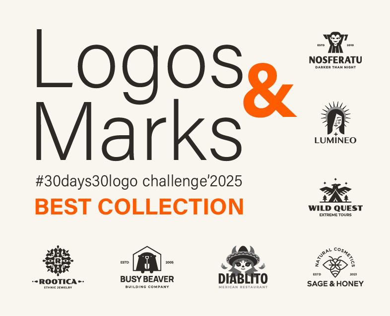 30days30logos | collection 2025 на Dprofile