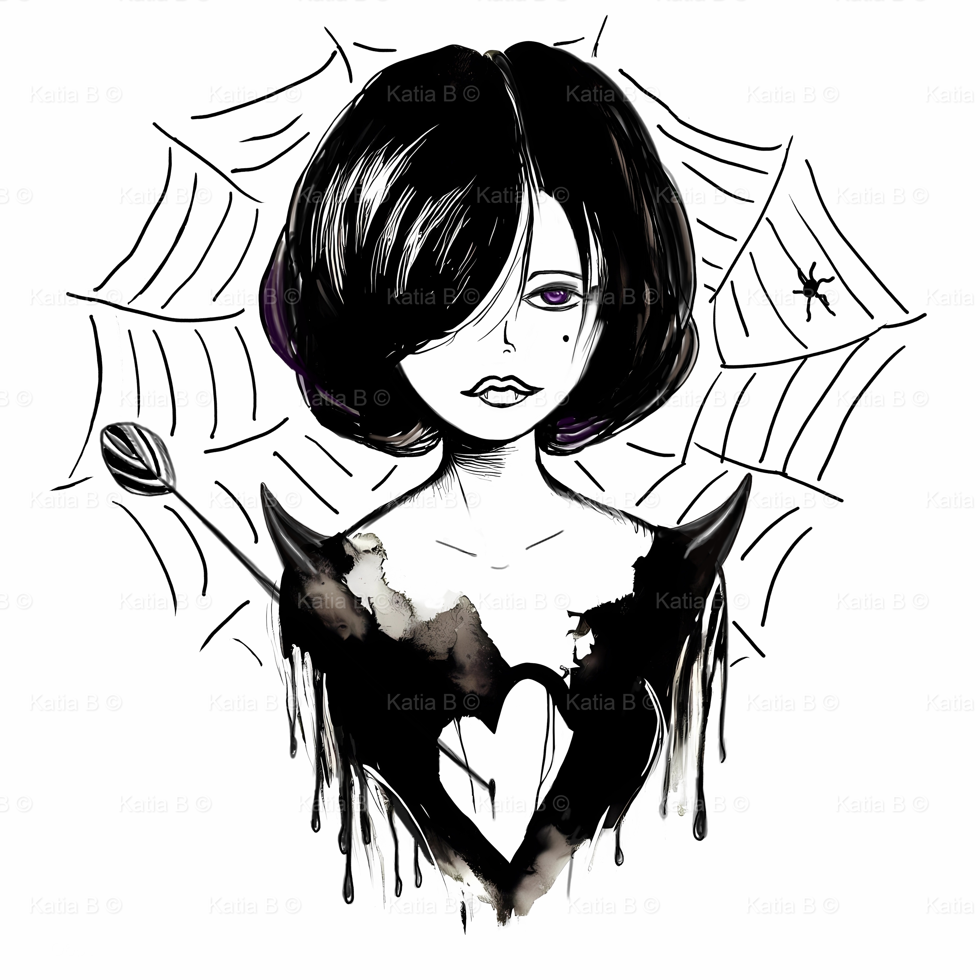 Halloween Girl — Изображение №1 — Иллюстрация на Dprofile