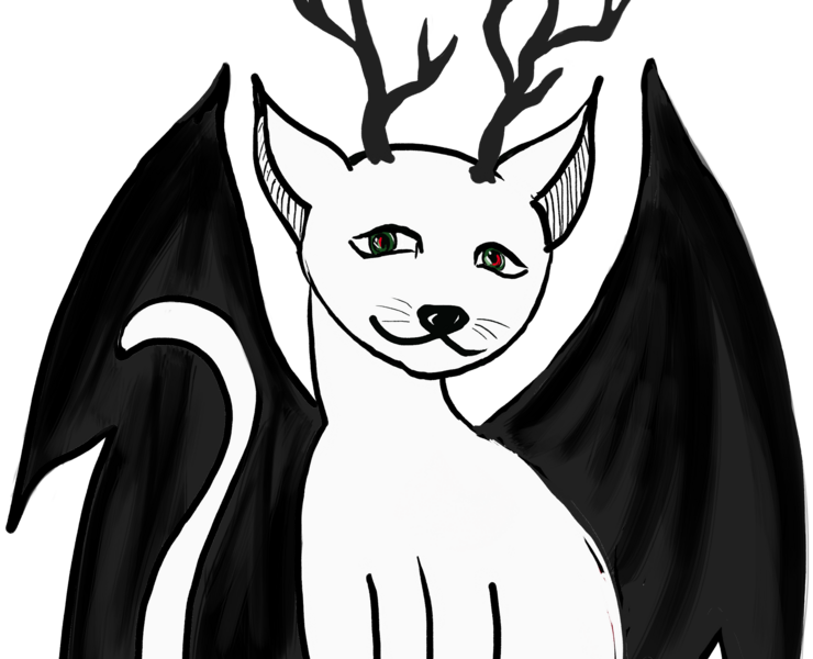 Bat Cat — Иллюстрация на Dprofile