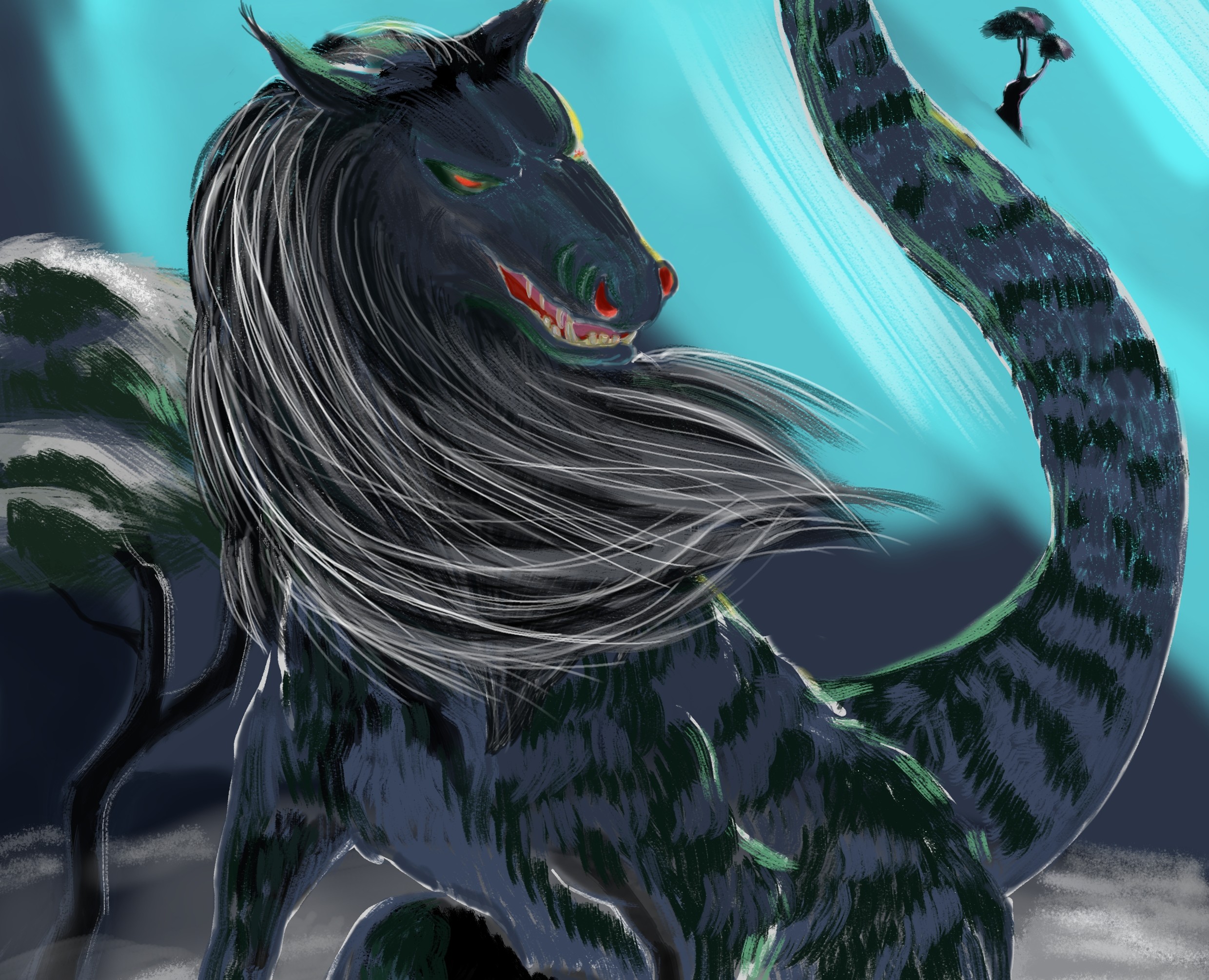 Snow Dragon — Иллюстрация, Графика на Dprofile
