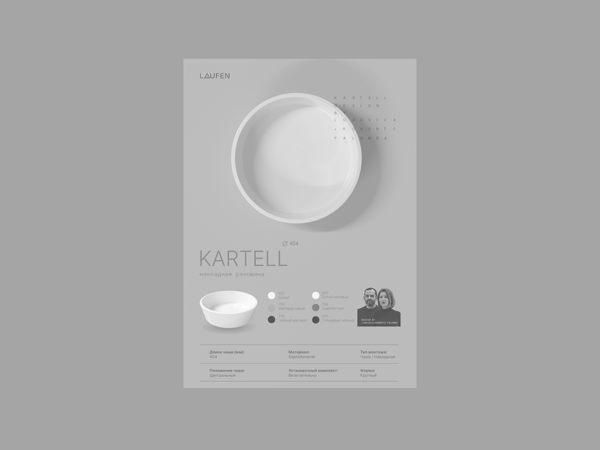 Laufen Kartell Poster — Изображение №2 — Графика на Dprofile