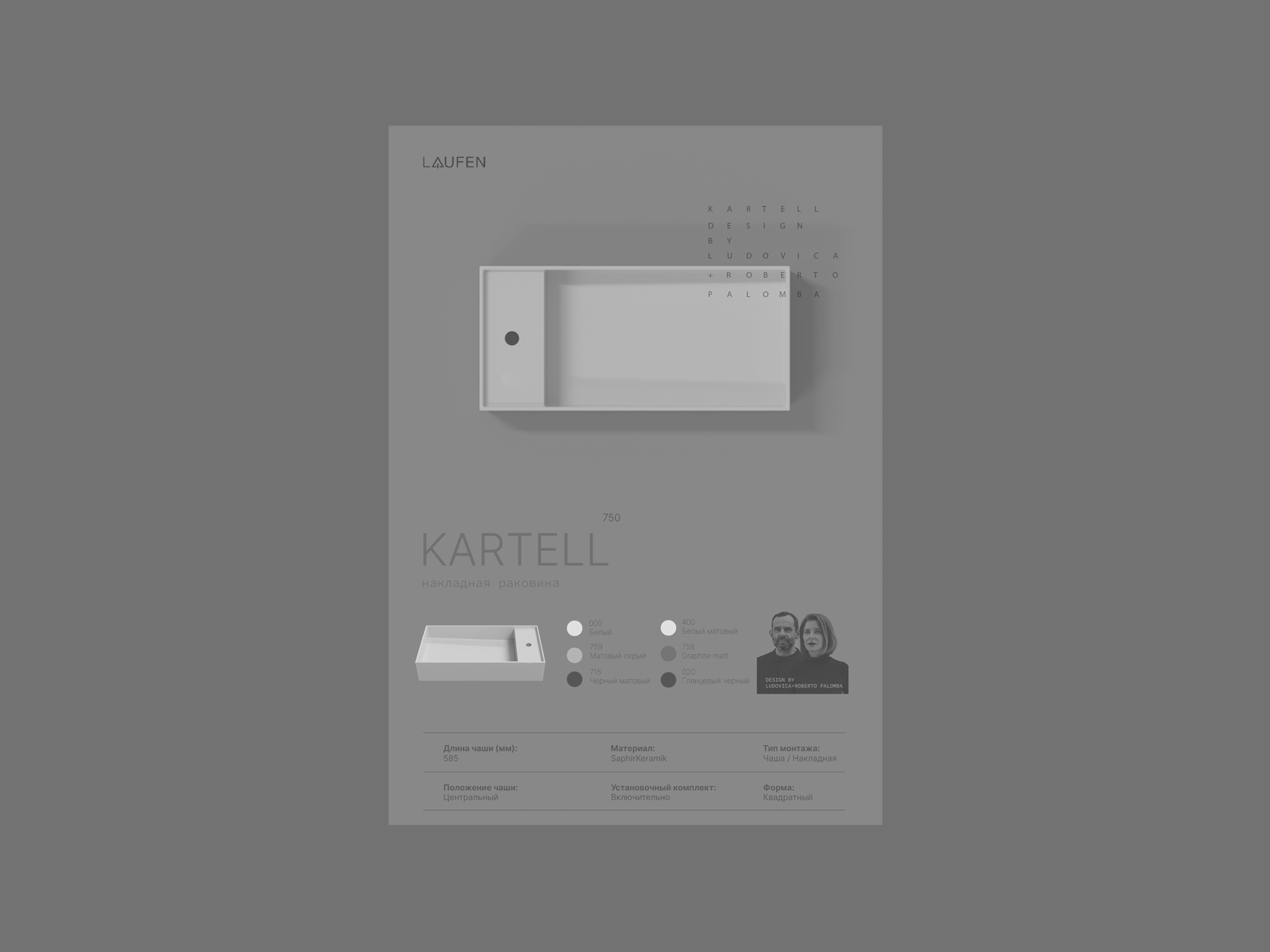 Laufen Kartell Poster — Изображение №3 — Графика на Dprofile