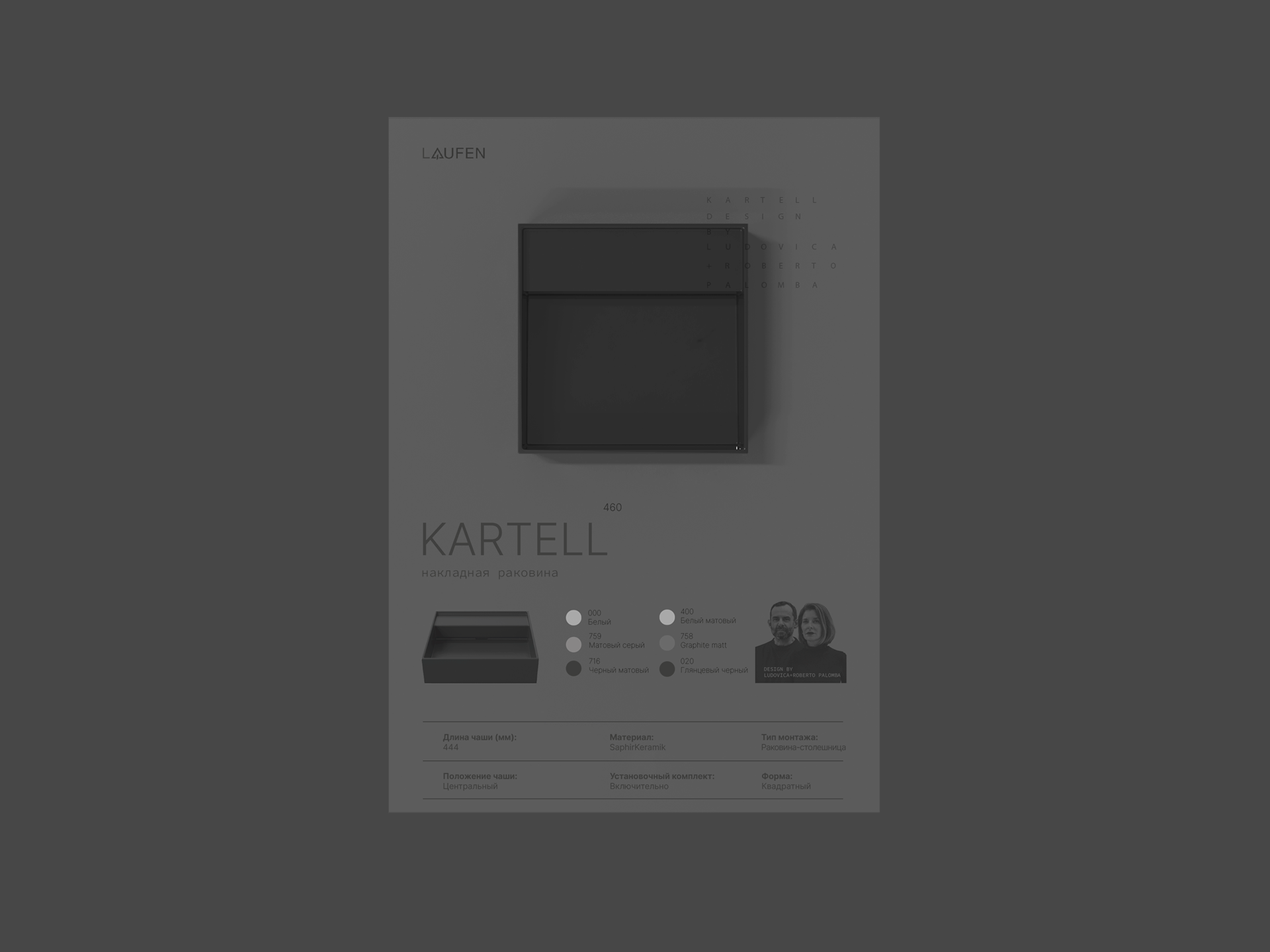 Laufen Kartell Poster — Изображение №4 — Графика на Dprofile