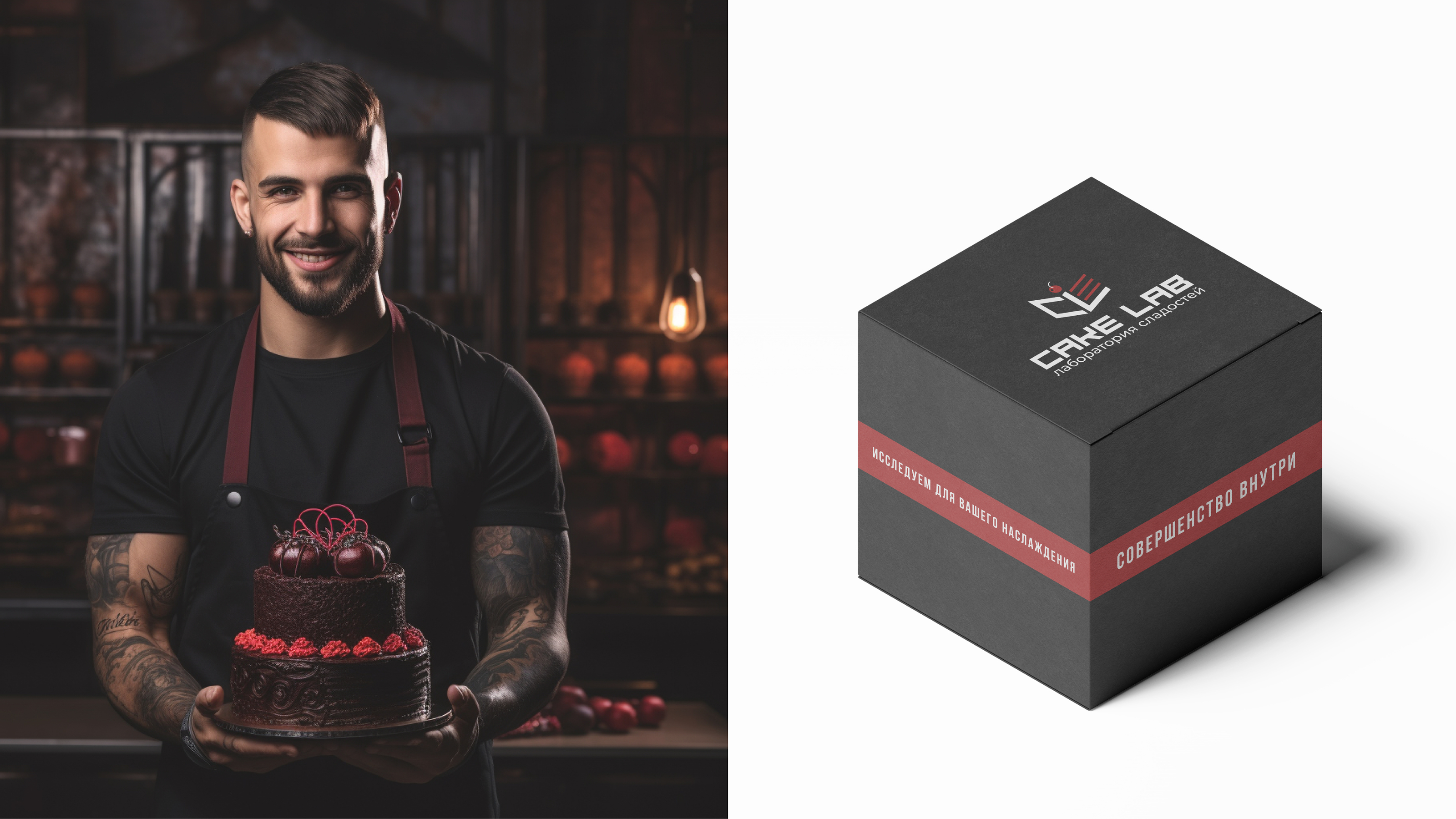 Логотип для кондитерской CAKE LAB — Изображение №8 — Брендинг, Графика на Dprofile