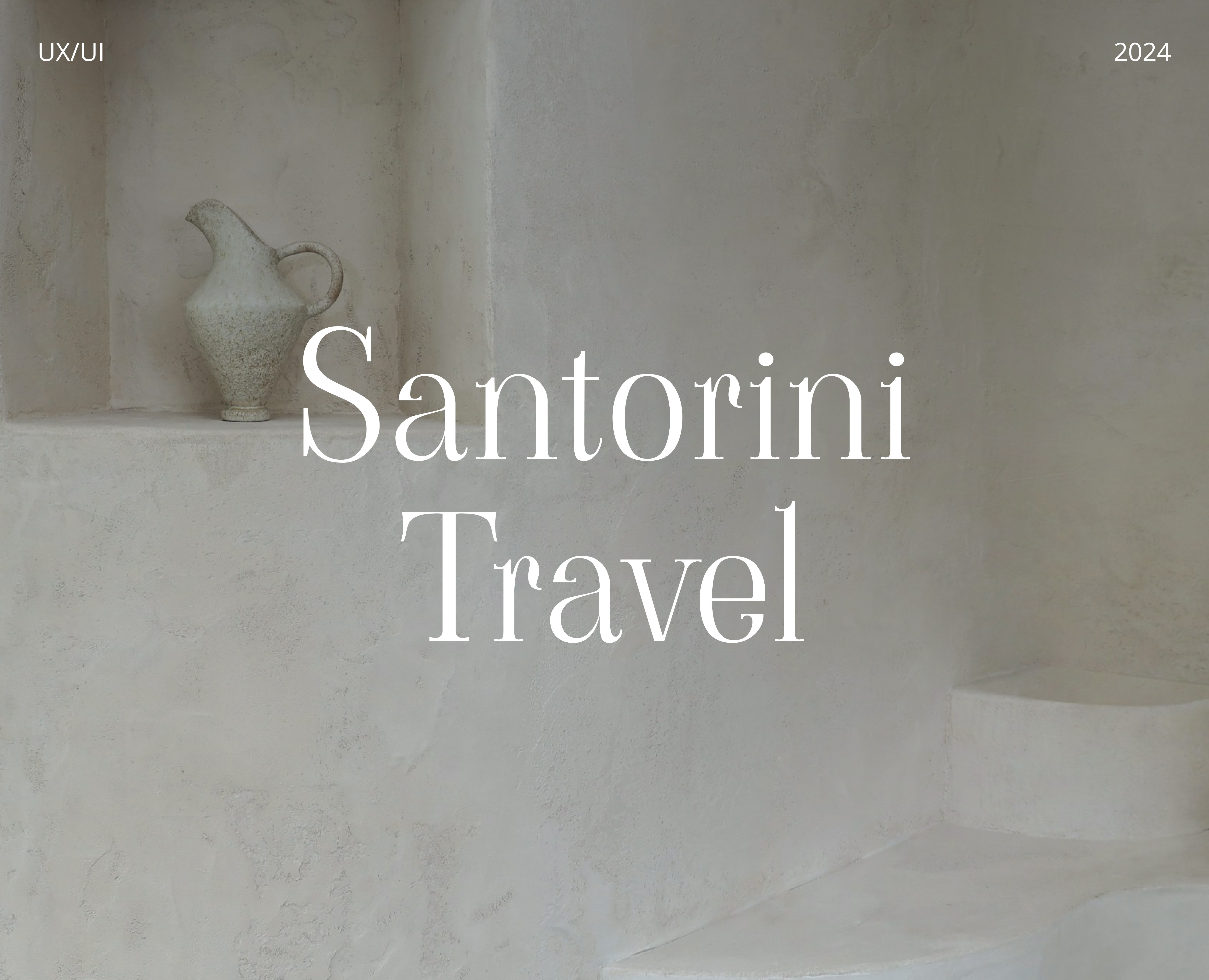 Santorini Tour Operator Website Concept — Интерфейсы на Dprofile