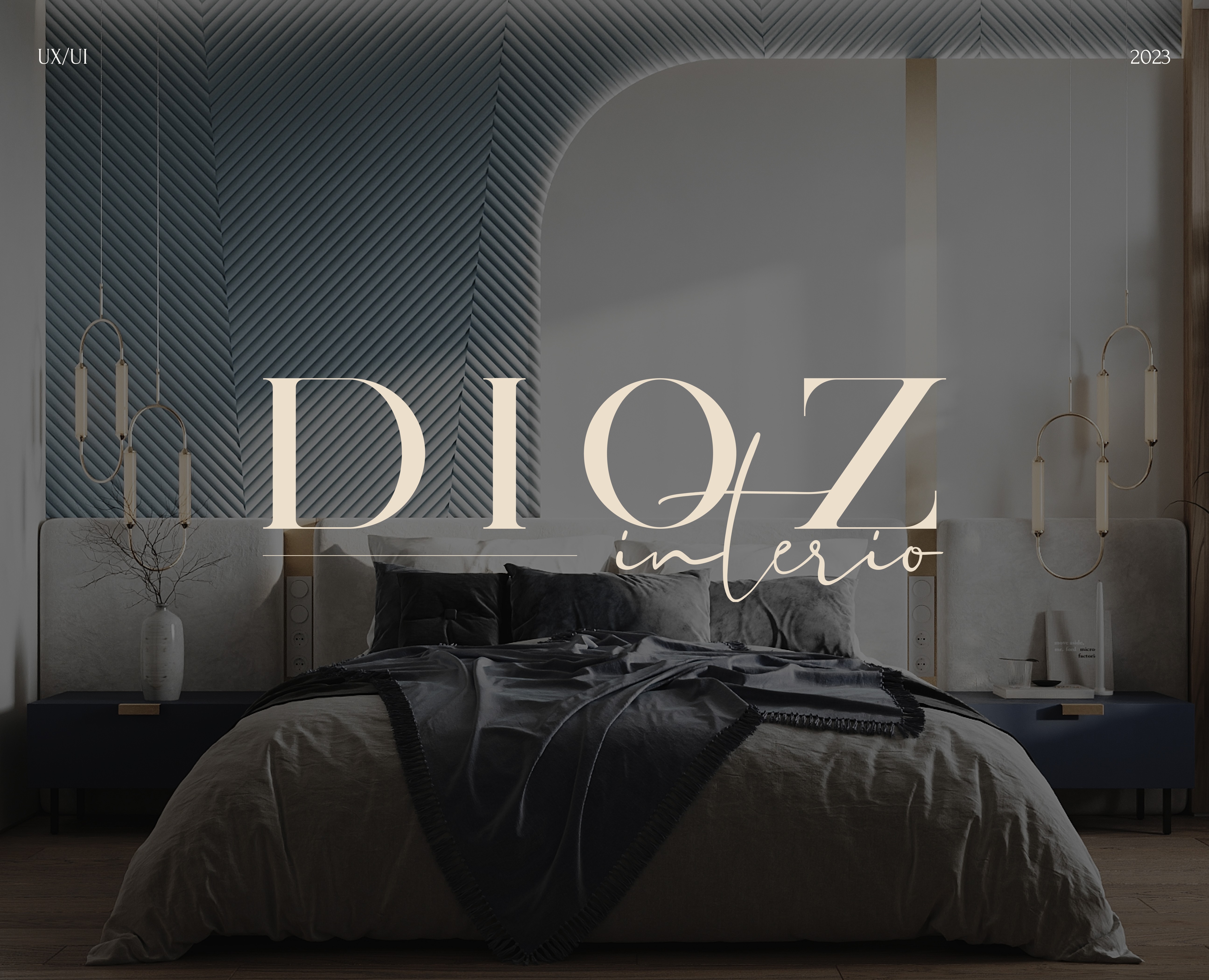 DIOZ Interio Landing Page for Interior Design Studio — Интерфейсы на Dprofile