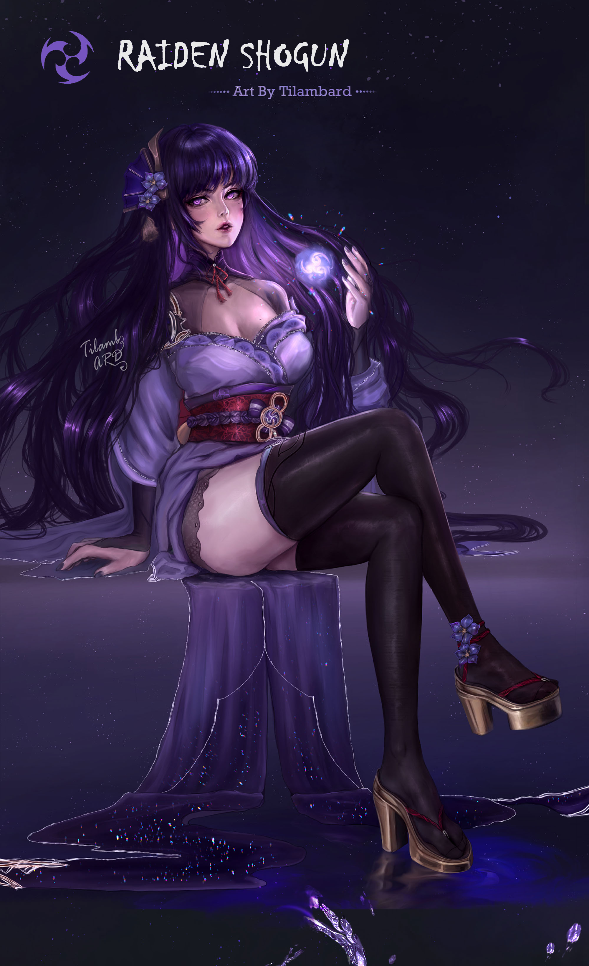 Genshin Impact characters — Изображение №7 — Брендинг, Иллюстрация на Dprofile