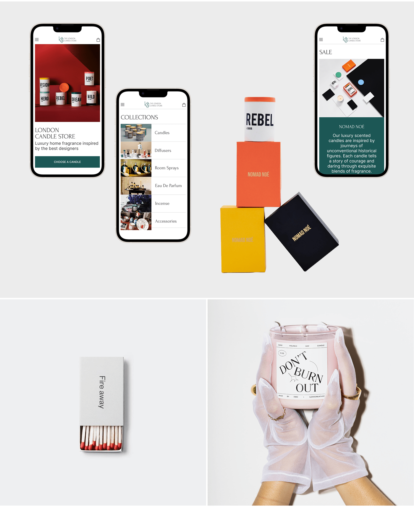 London Candle redesign — Изображение №4 — Интерфейсы, Маркетинг на Dprofile