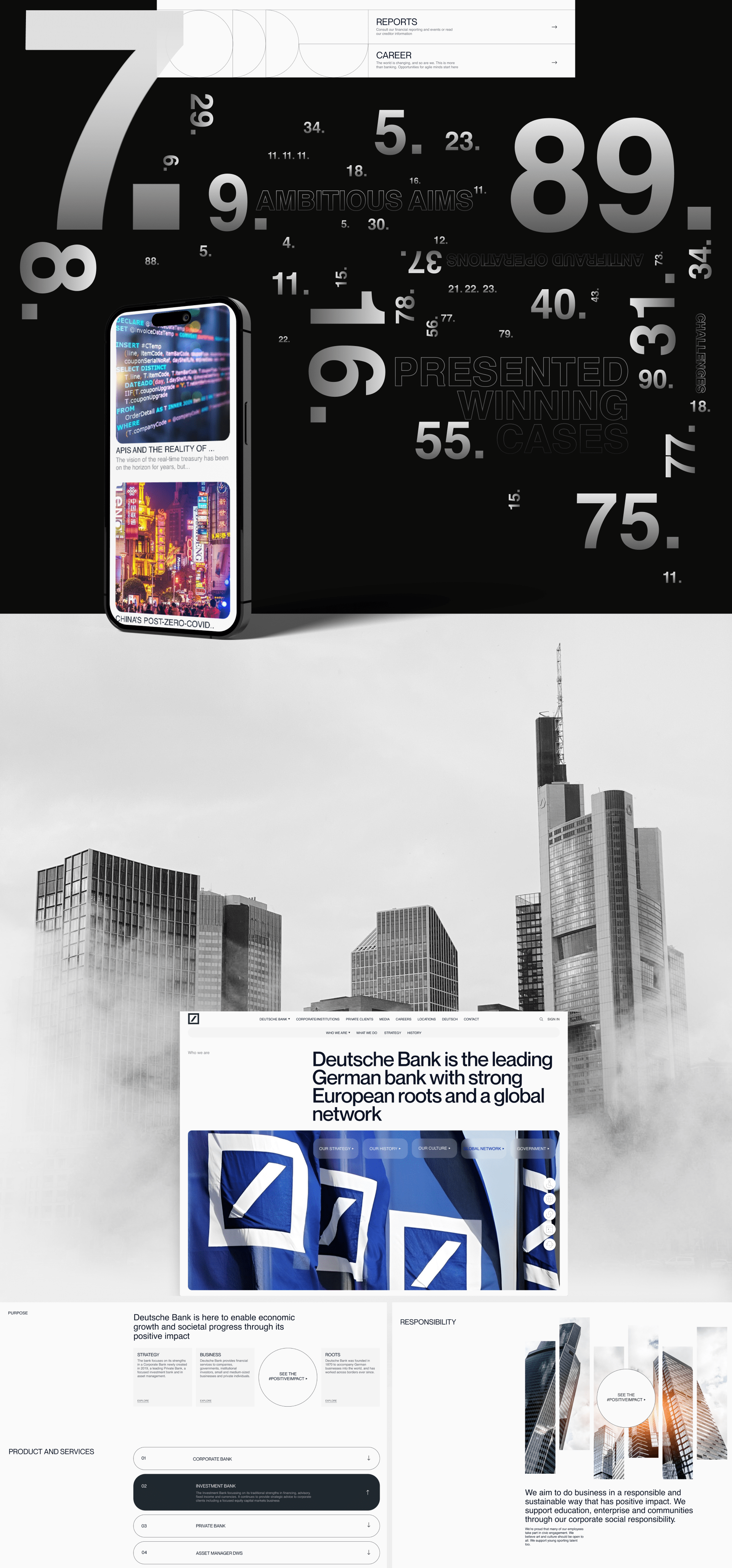 Deutsche Bank corporate website redesign — Изображение №3 — Интерфейсы, Графика на Dprofile