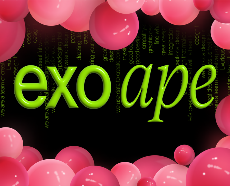 Exo Ape Agence Redesign Concept — Интерфейсы, Графика на Dprofile