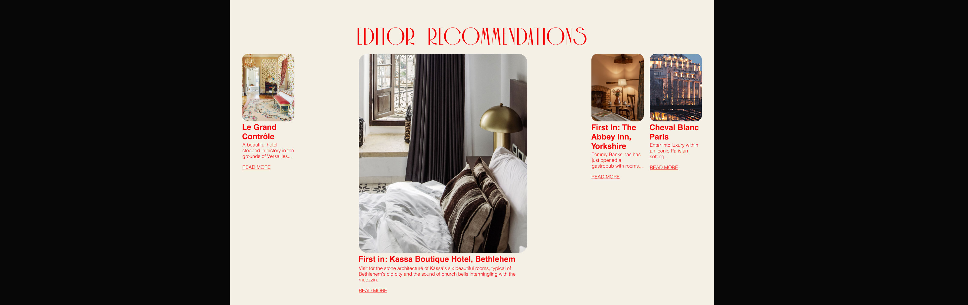 Conde Nast Traveller Redesign Concept — Изображение №2 — Интерфейсы, Графика на Dprofile
