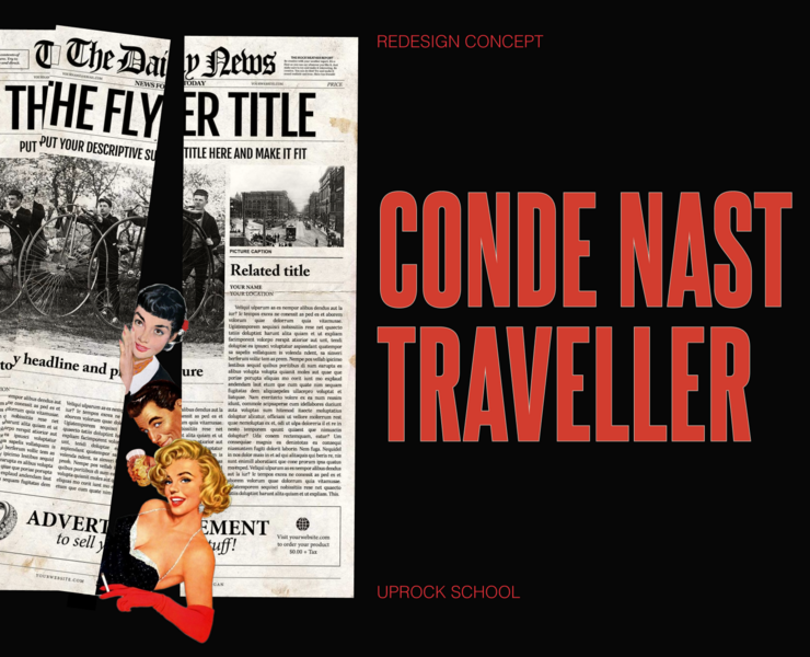 Conde Nast Traveller Redesign Concept — Интерфейсы, Графика на Dprofile