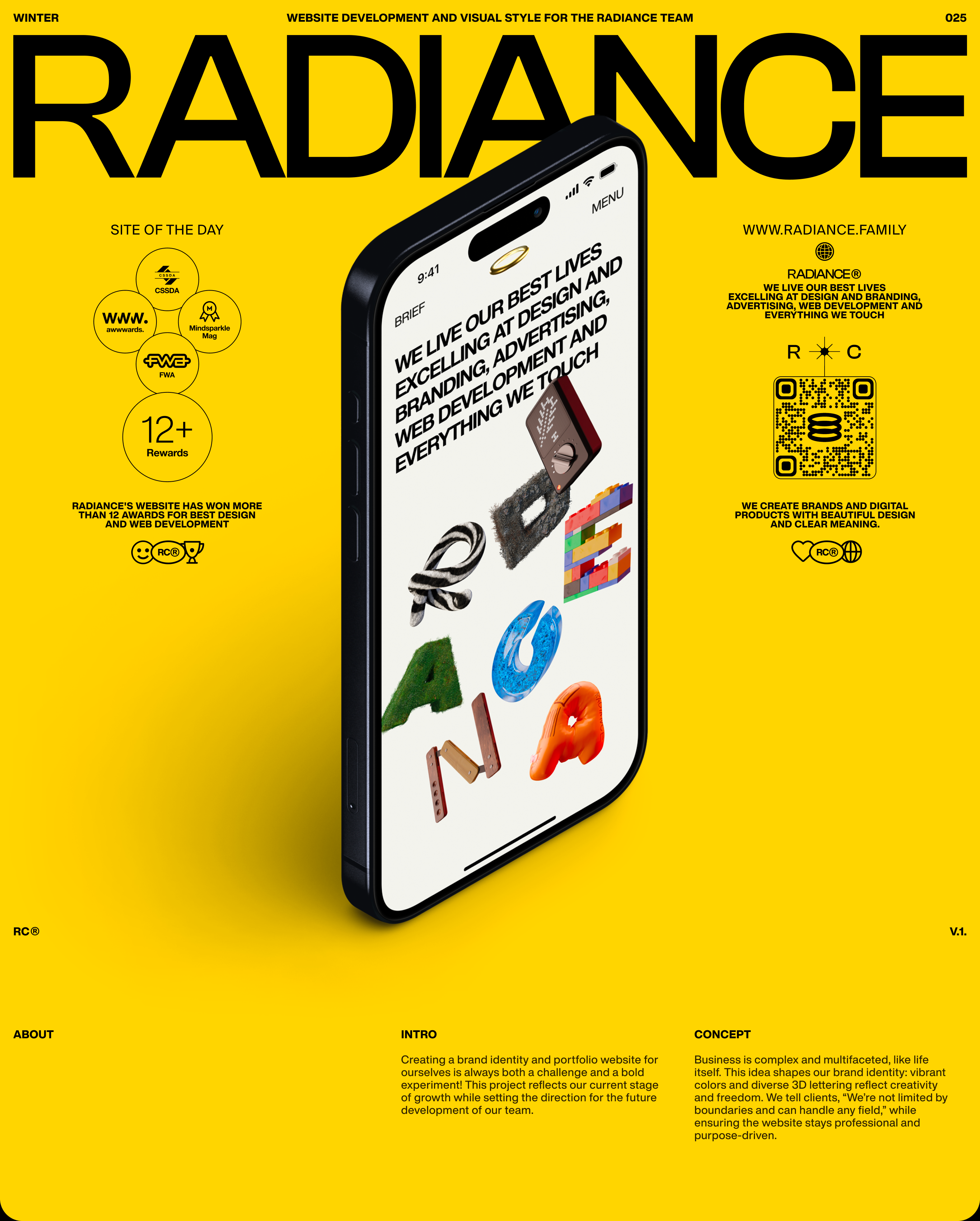 Radiance — Изображение №1 — Интерфейсы, Брендинг на Dprofile