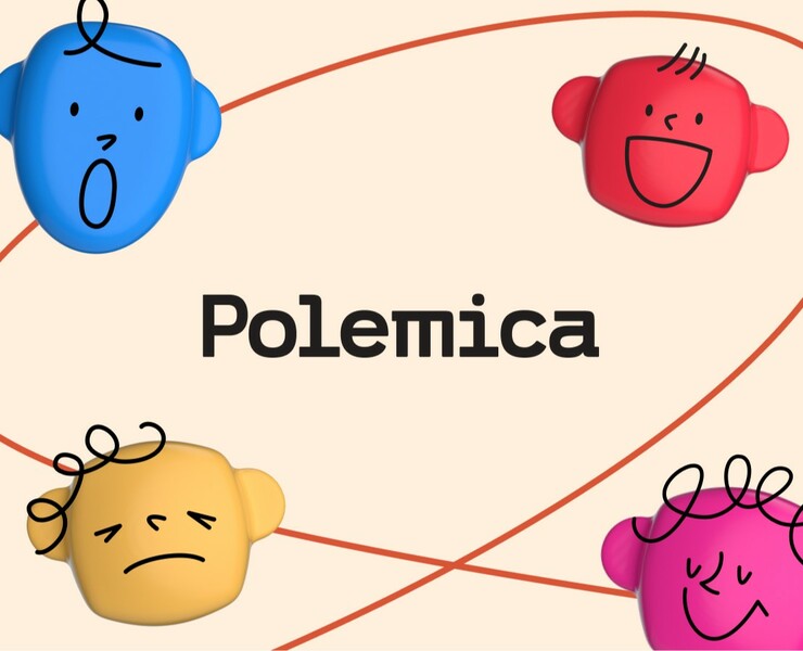 Polemica — игровая онлайн-платформа — Брендинг на Dprofile