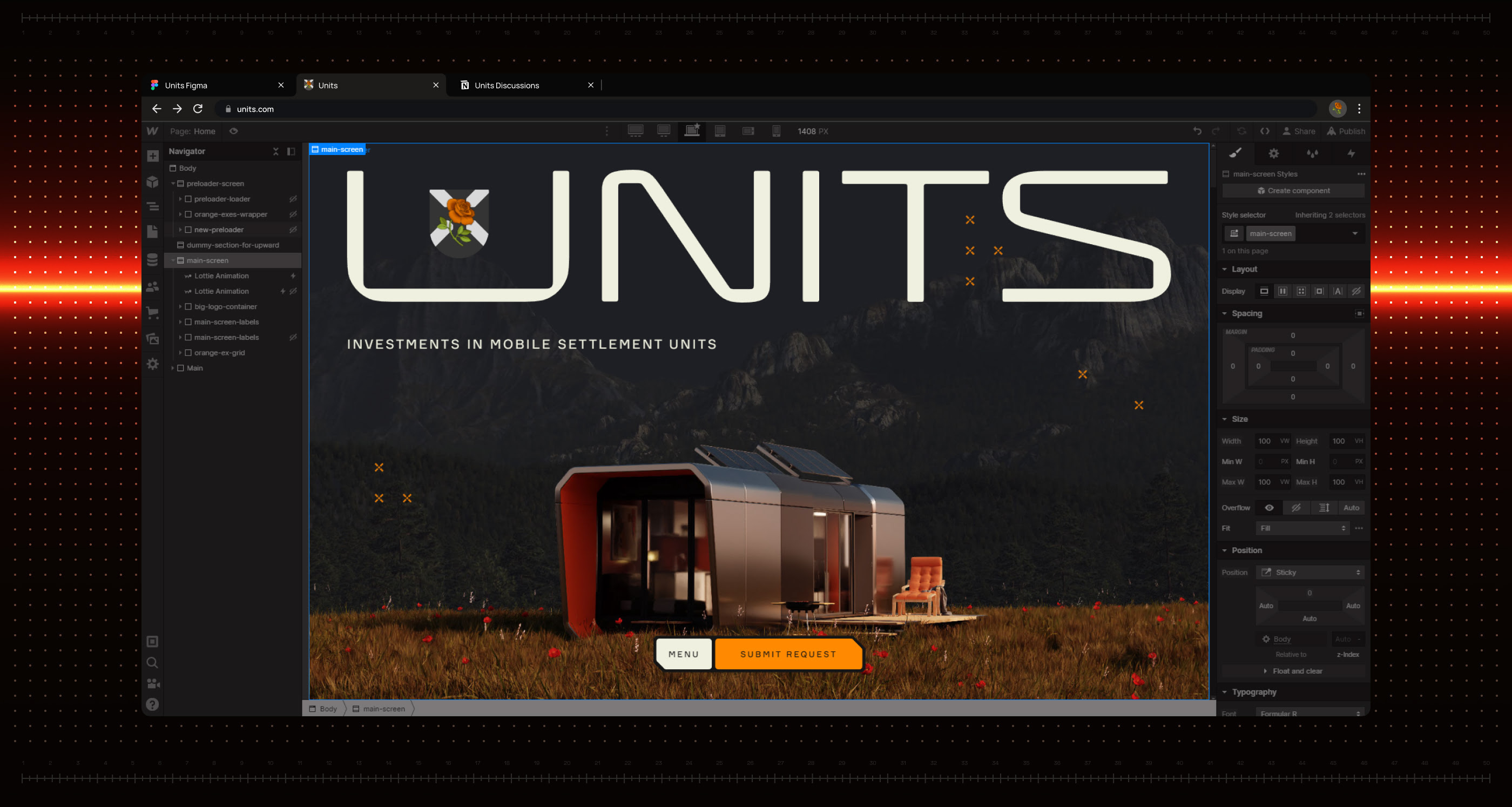 Units™ — Autonomous Community — Изображение №10 — Интерфейсы, Брендинг на Dprofile