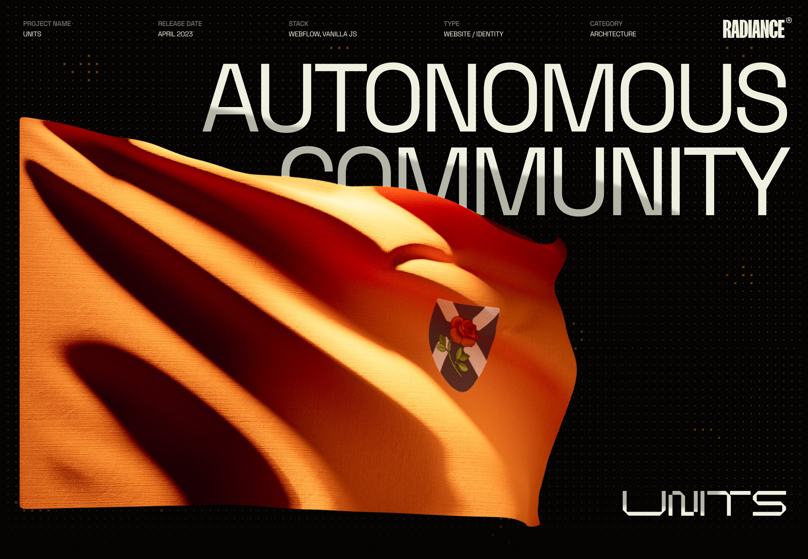Units™ — Autonomous Community — Изображение №1 — Интерфейсы, Брендинг на Dprofile