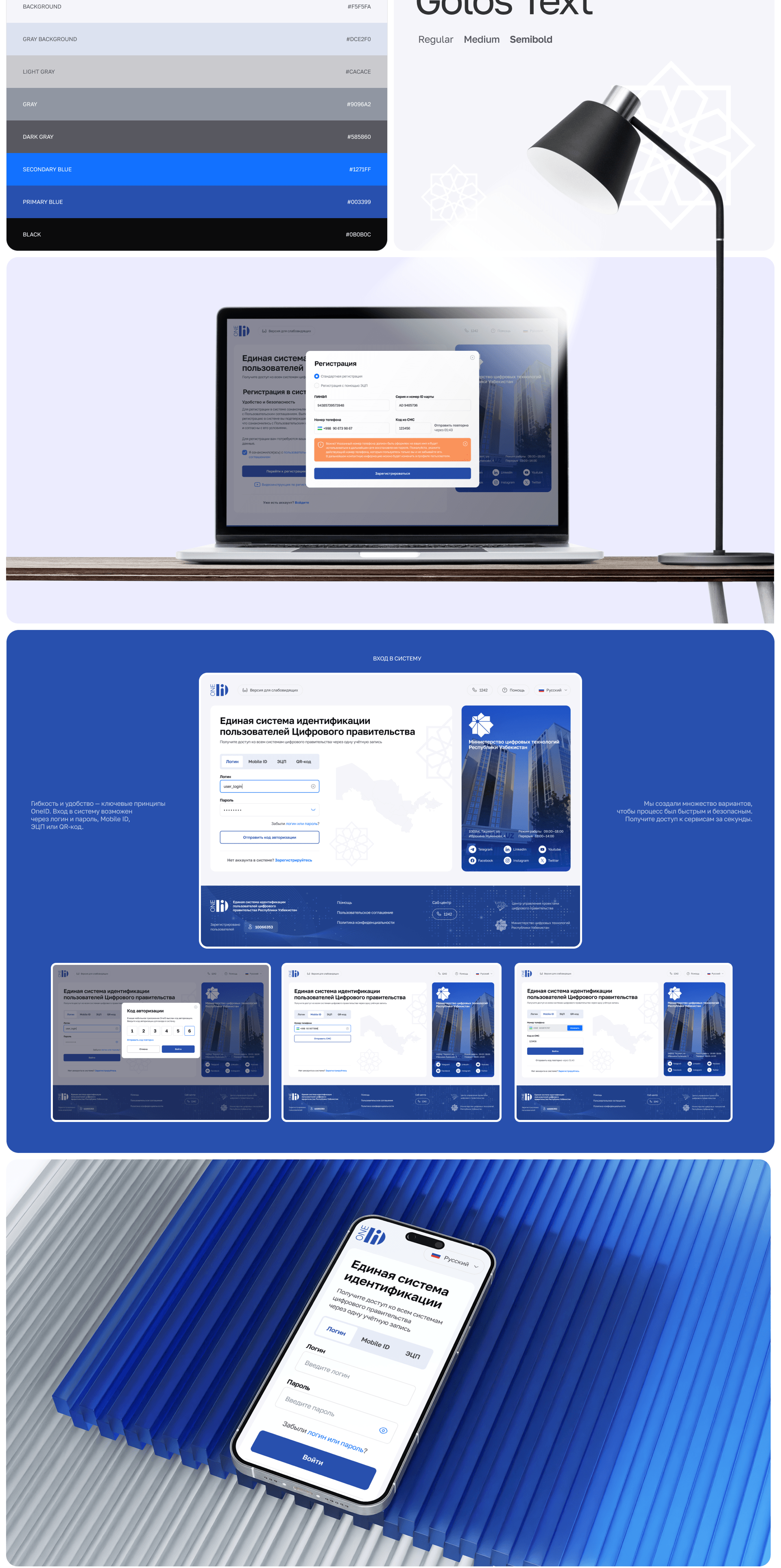 OneID - Единая система идентификации — Изображение №2 — Интерфейсы на Dprofile