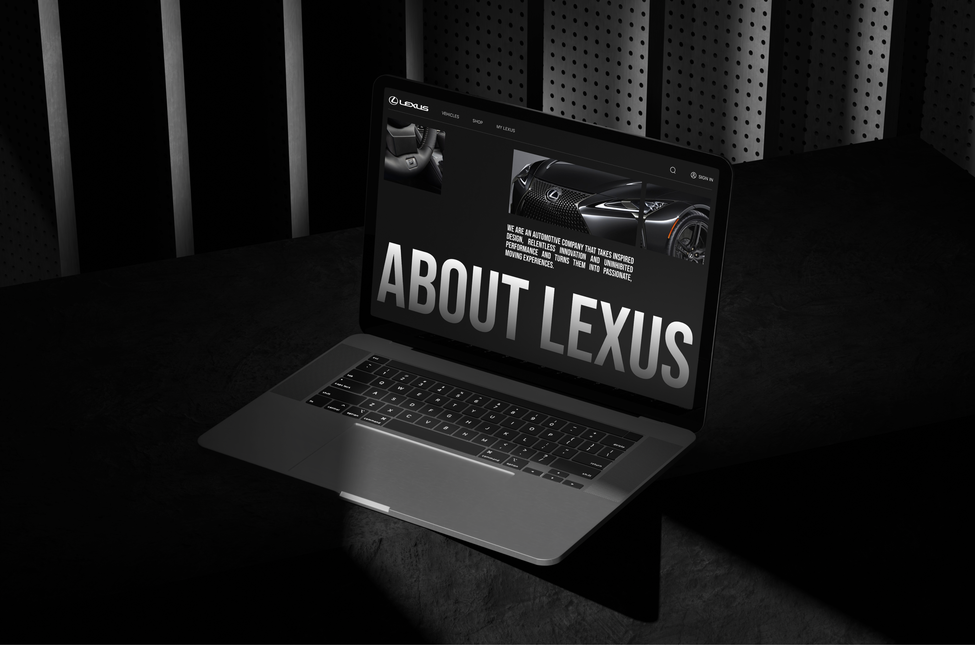 LEXUS | Website Redesign — Изображение №3 — Интерфейсы на Dprofile