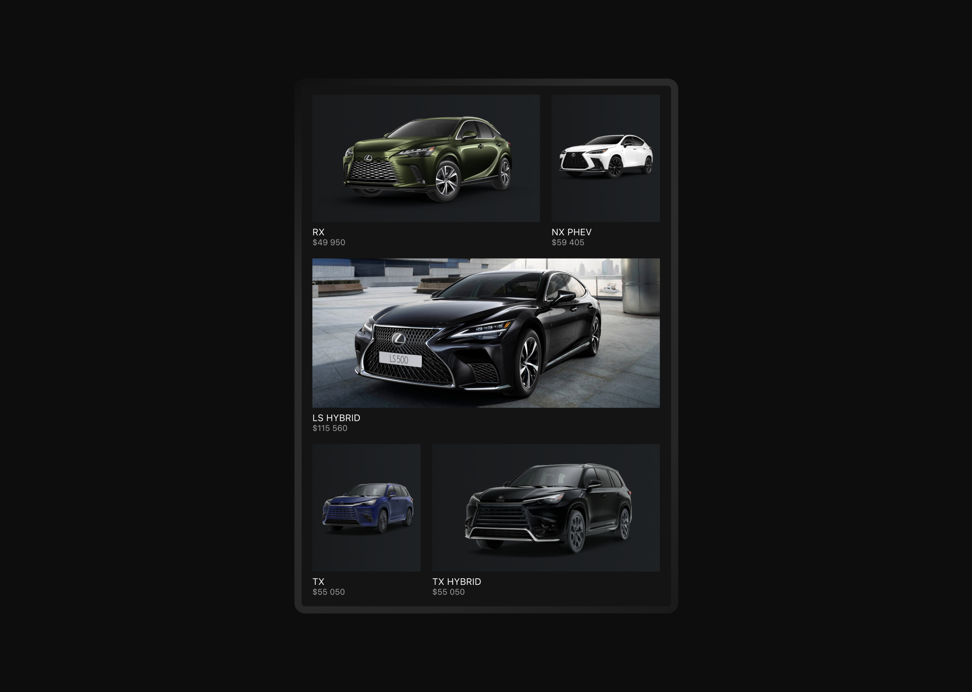 LEXUS | Website Redesign — Изображение №9 — Интерфейсы на Dprofile