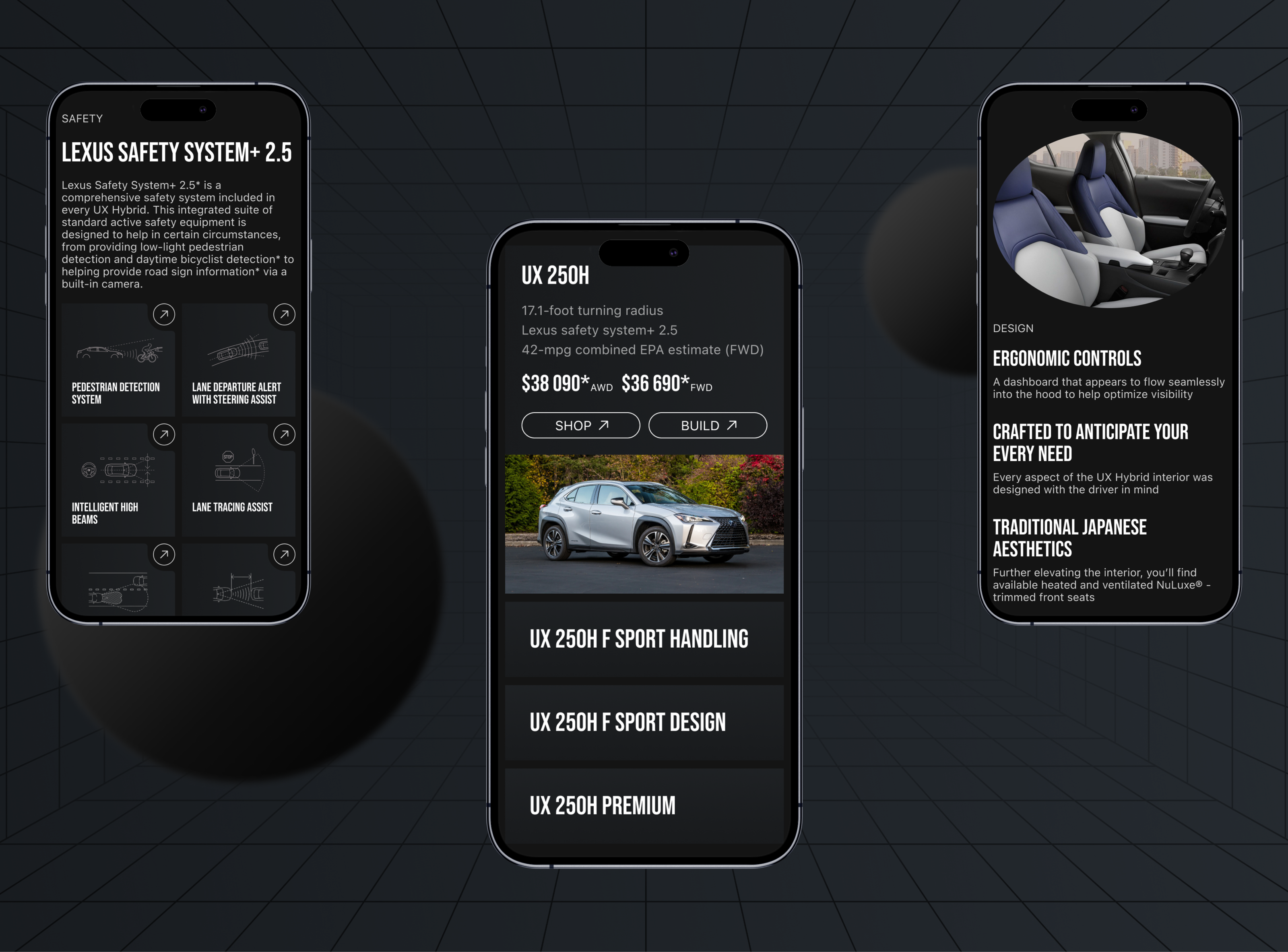 LEXUS | Website Redesign — Изображение №13 — Интерфейсы на Dprofile
