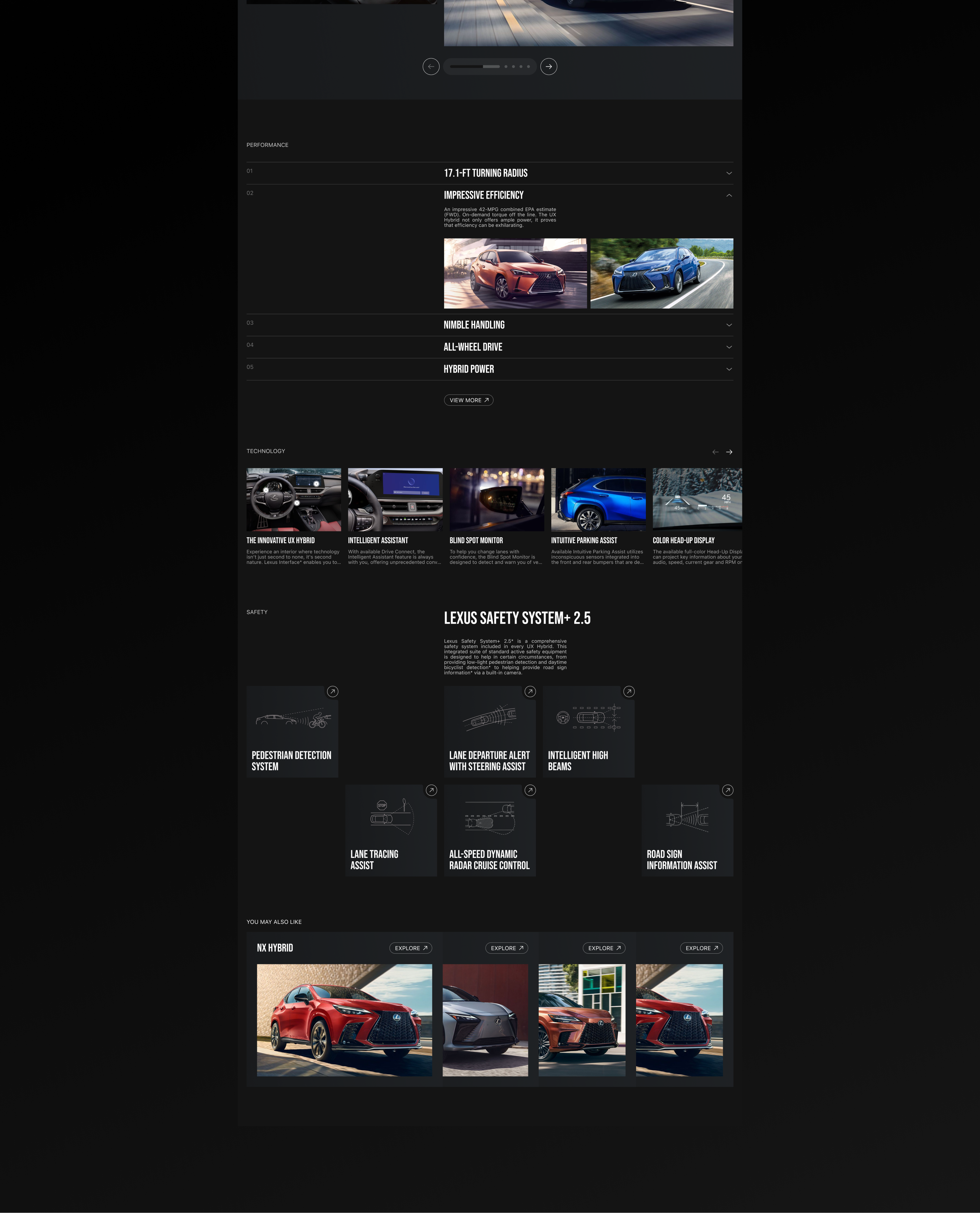 LEXUS | Website Redesign — Изображение №12 — Интерфейсы на Dprofile