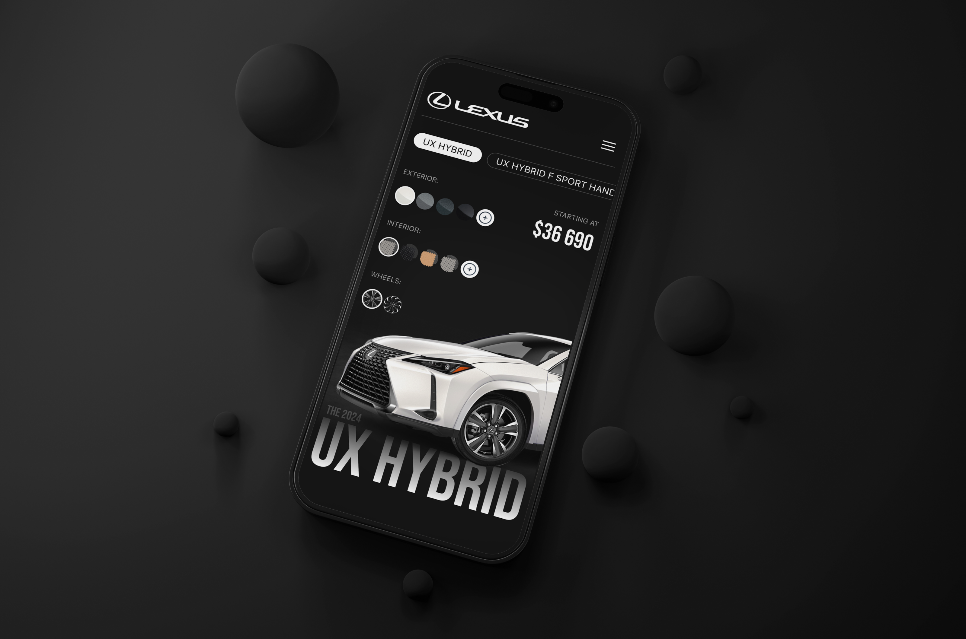 LEXUS | Website Redesign — Изображение №10 — Интерфейсы на Dprofile