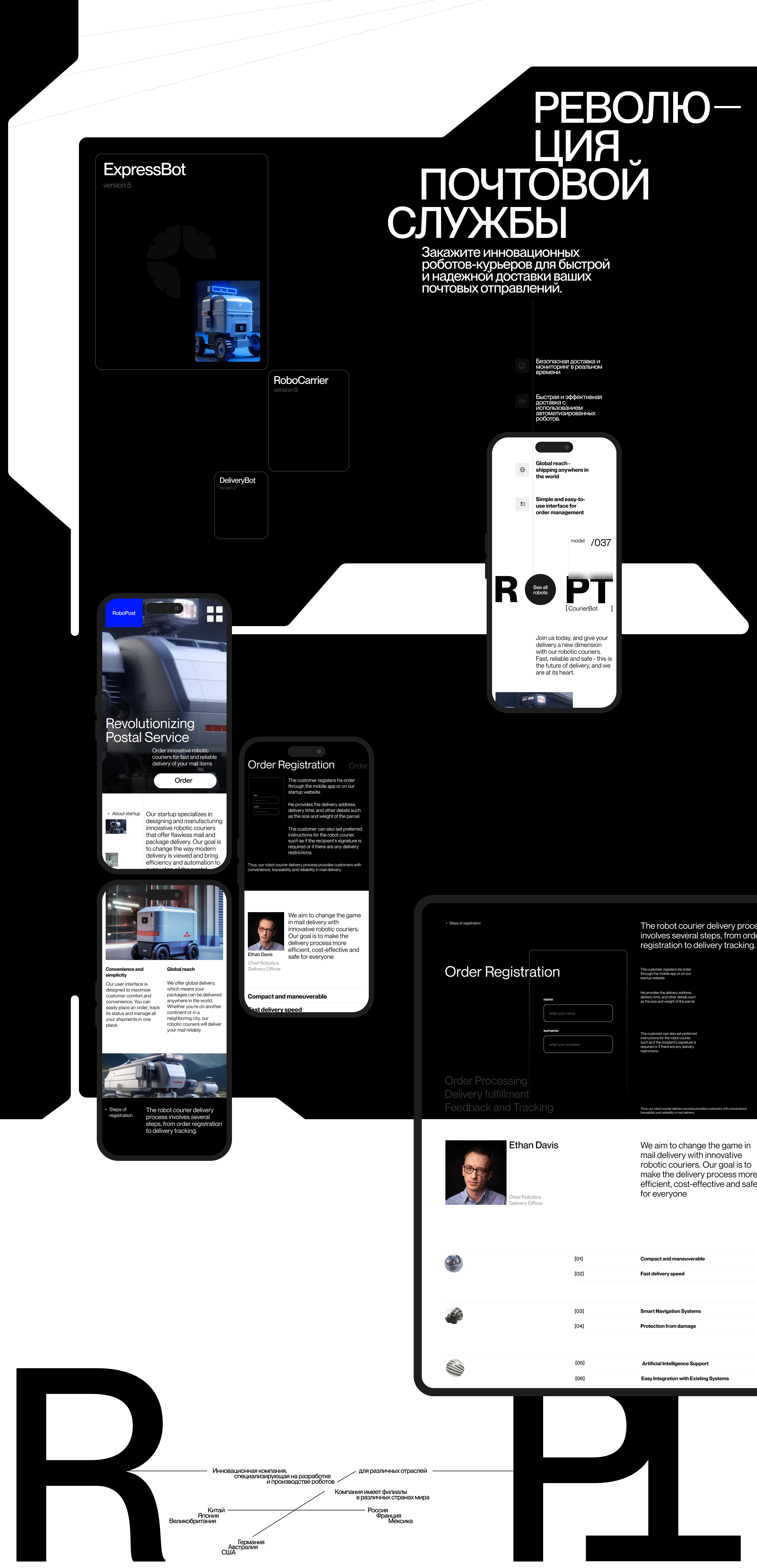 RoboPost — Изображение №2 — Графика, Интерфейсы на Dprofile