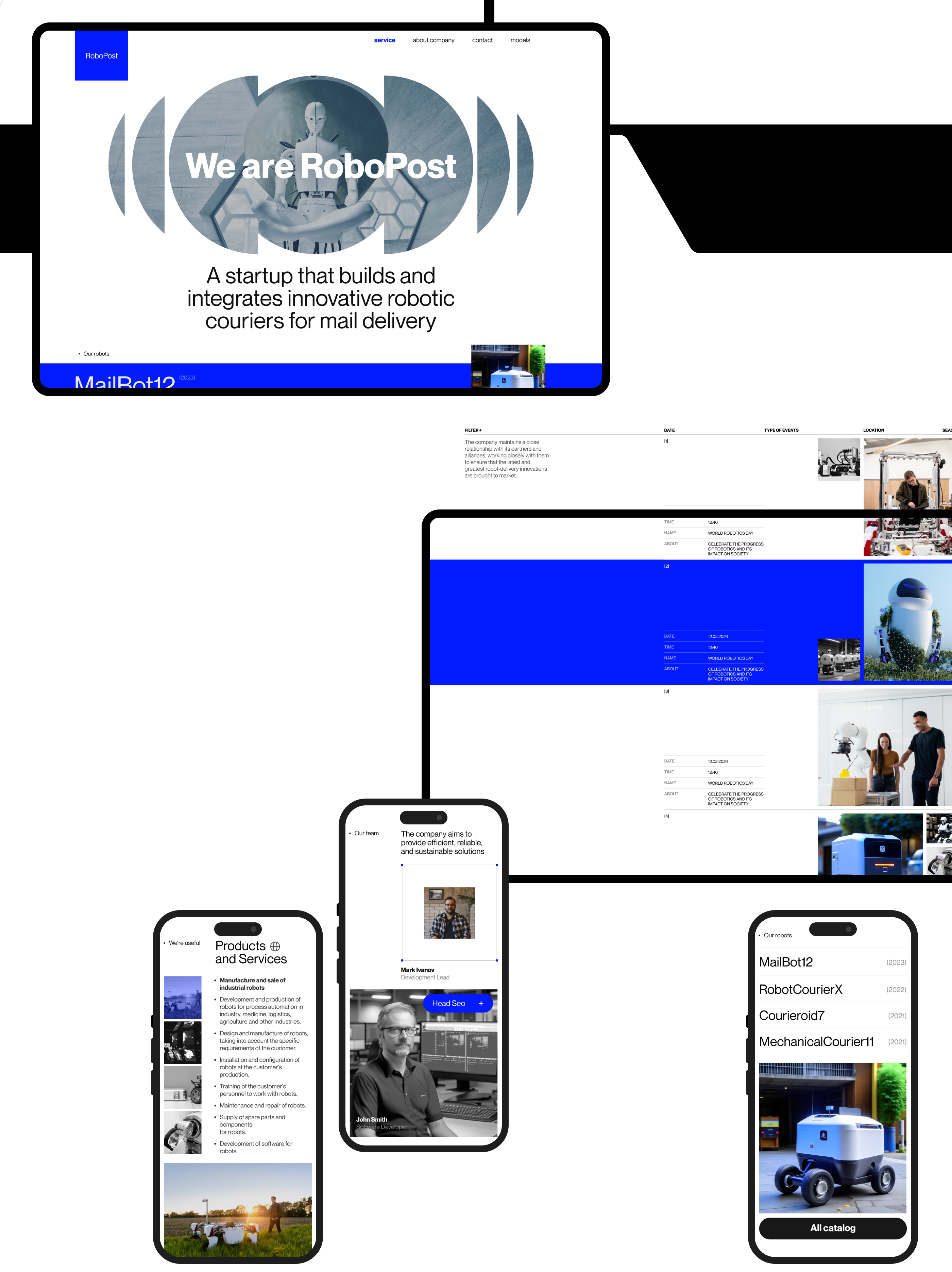 RoboPost — Изображение №4 — Графика, Интерфейсы на Dprofile