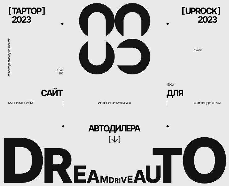Dream Drive Autos — Интерфейсы, Брендинг на Dprofile