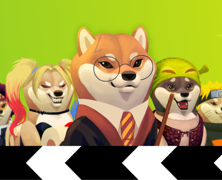 Shiba Lovers Club | NFT Collection | Illustrations — Иллюстрация на Dprofile