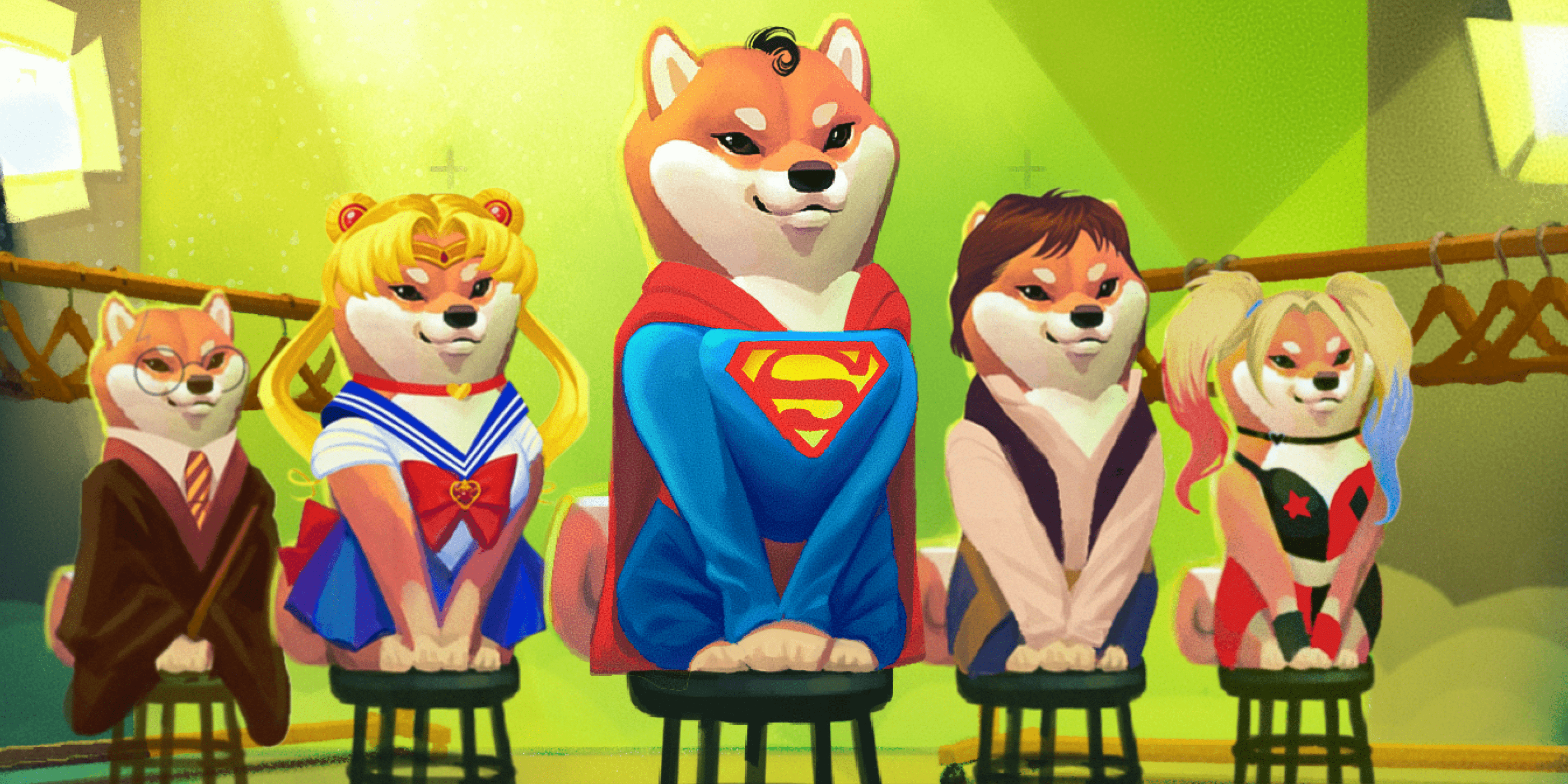 Shiba Lovers Club | NFT Collection | Illustrations — Изображение №5 — Иллюстрация на Dprofile