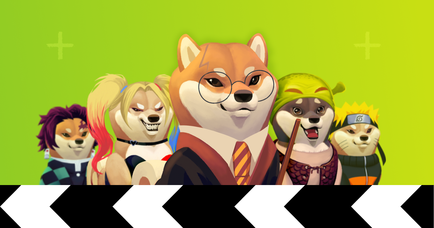 Shiba Lovers Club | NFT Collection | Illustrations — Изображение №1 — Иллюстрация на Dprofile