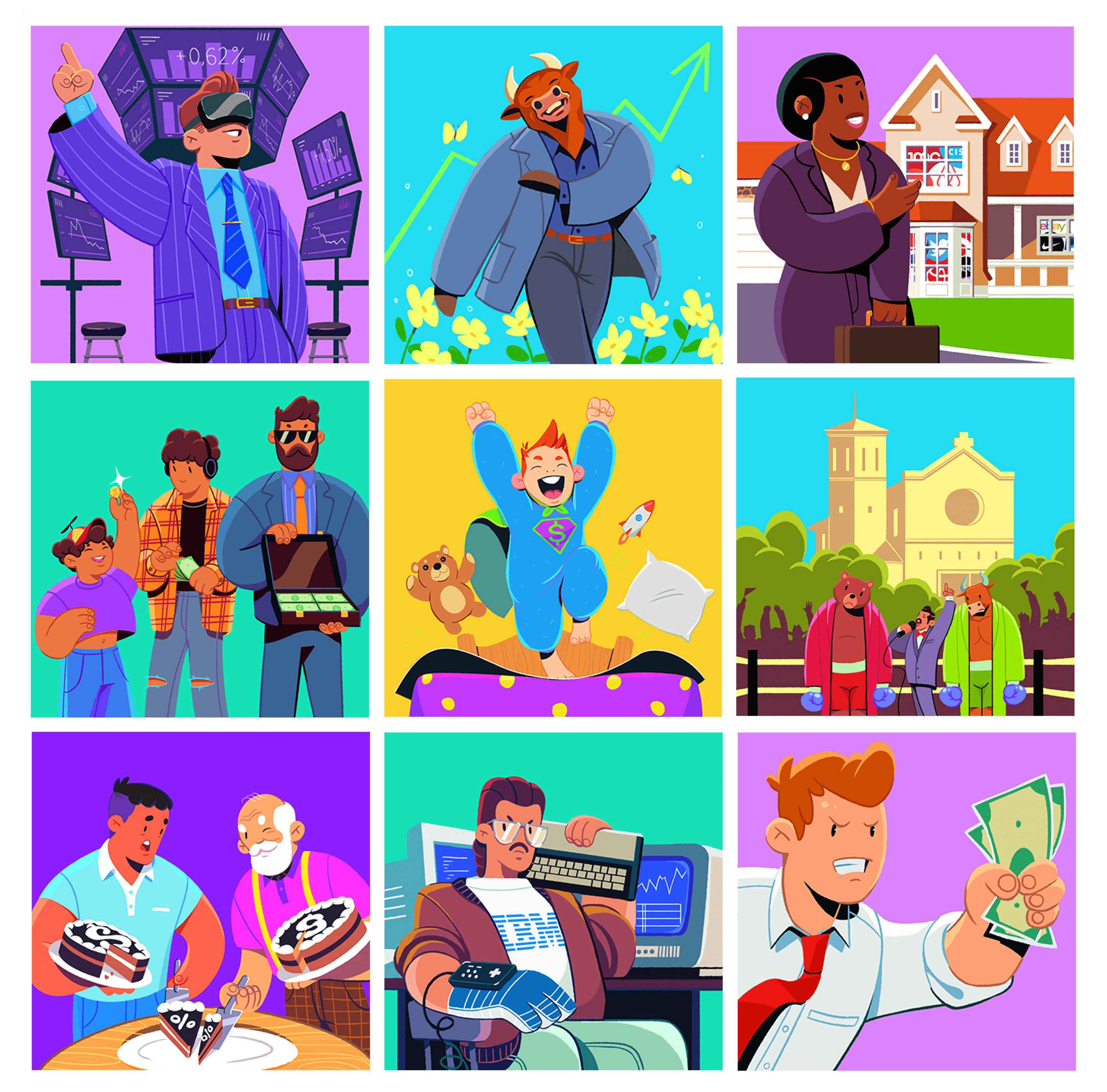 Fantasy Invest | Illustrations — Изображение №8 — Иллюстрация на Dprofile