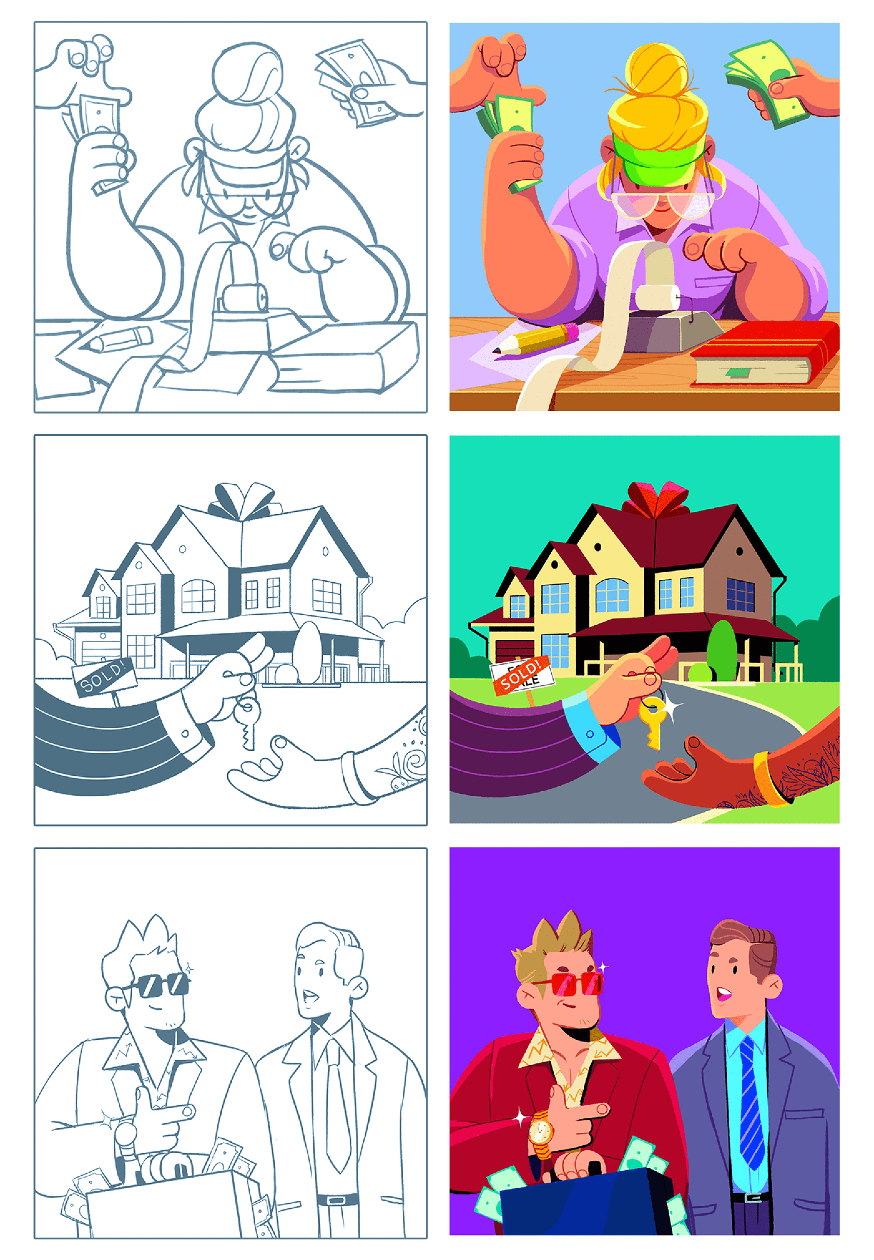 Fantasy Invest | Illustrations — Изображение №7 — Иллюстрация на Dprofile