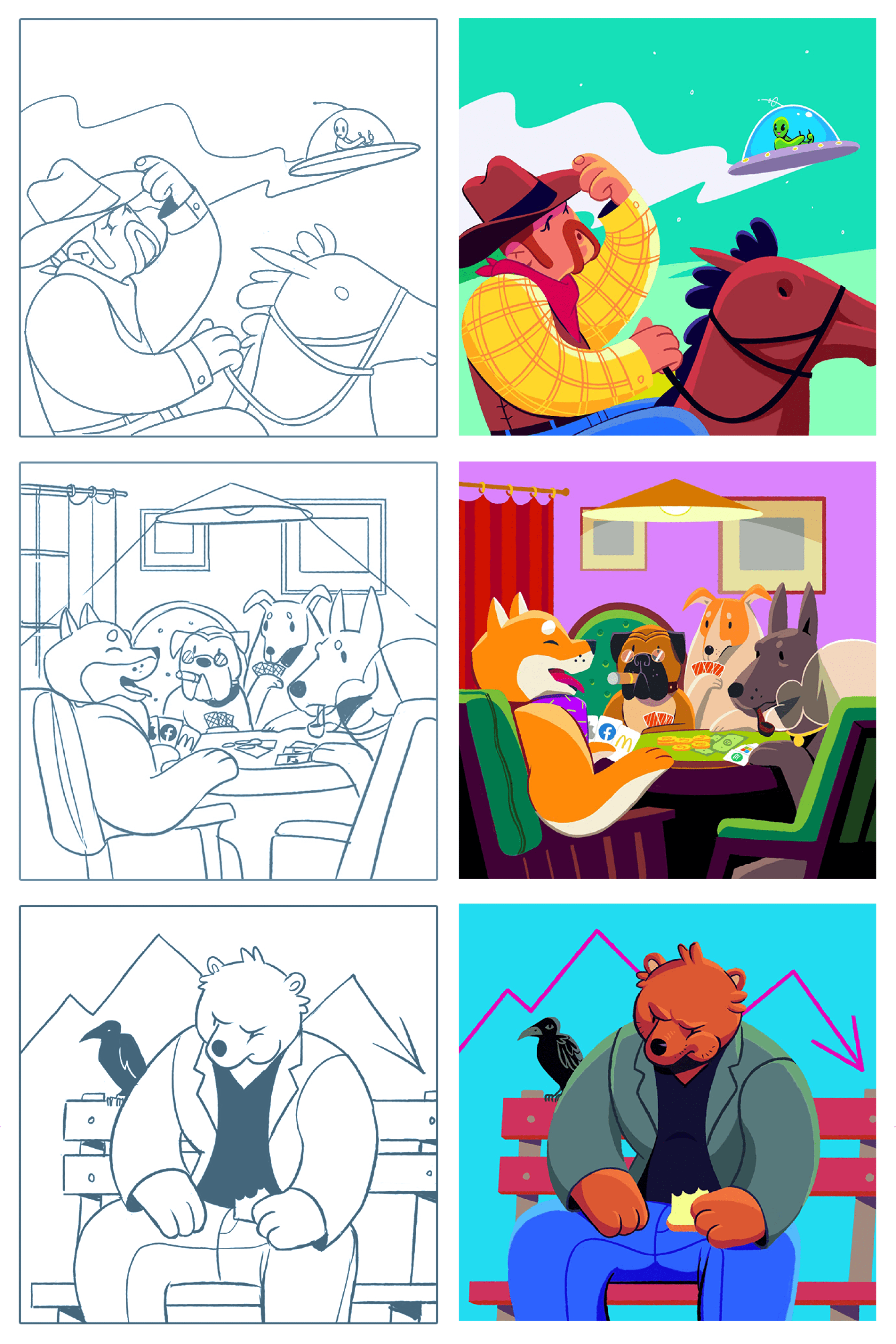 Fantasy Invest | Illustrations — Изображение №9 — Иллюстрация на Dprofile