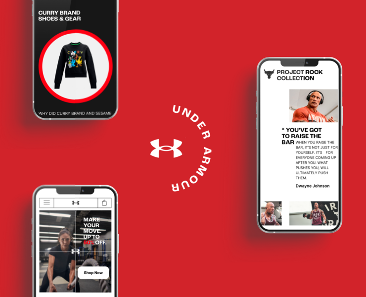 Under Armour - website redesign. — Интерфейсы на Dprofile