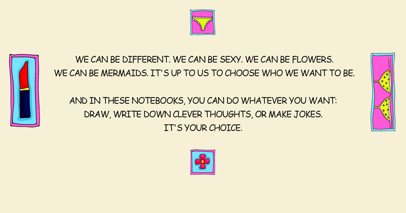 Notebook covers. I can be different — Изображение №2 — Брендинг, Иллюстрация на Dprofile