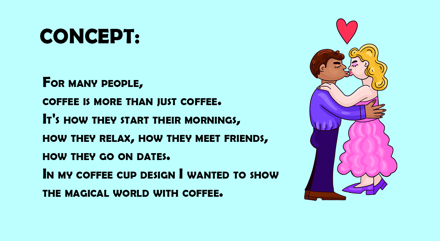 Coffee cup design and illustration — Изображение №3 — Брендинг, Иллюстрация на Dprofile