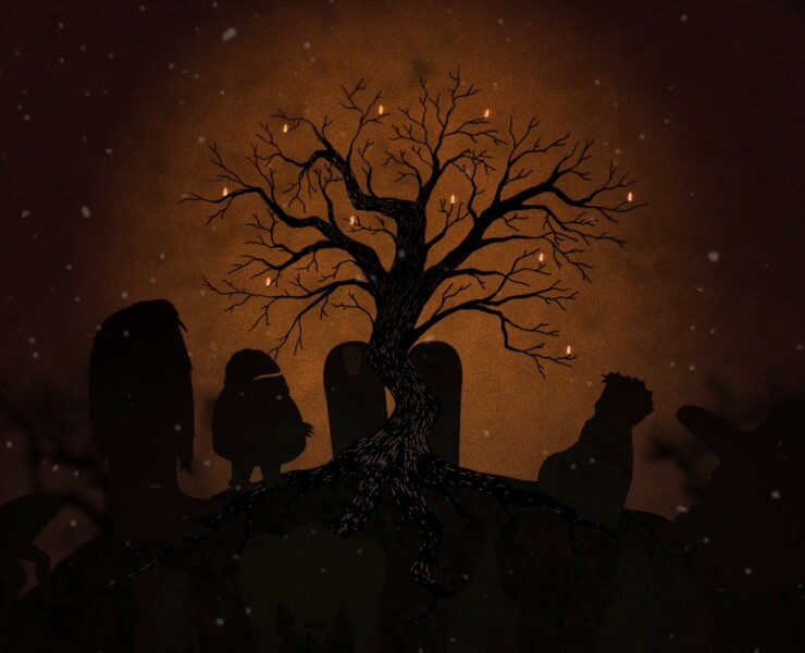 There are no Christmas trees... — Иллюстрация, Анимация на Dprofile