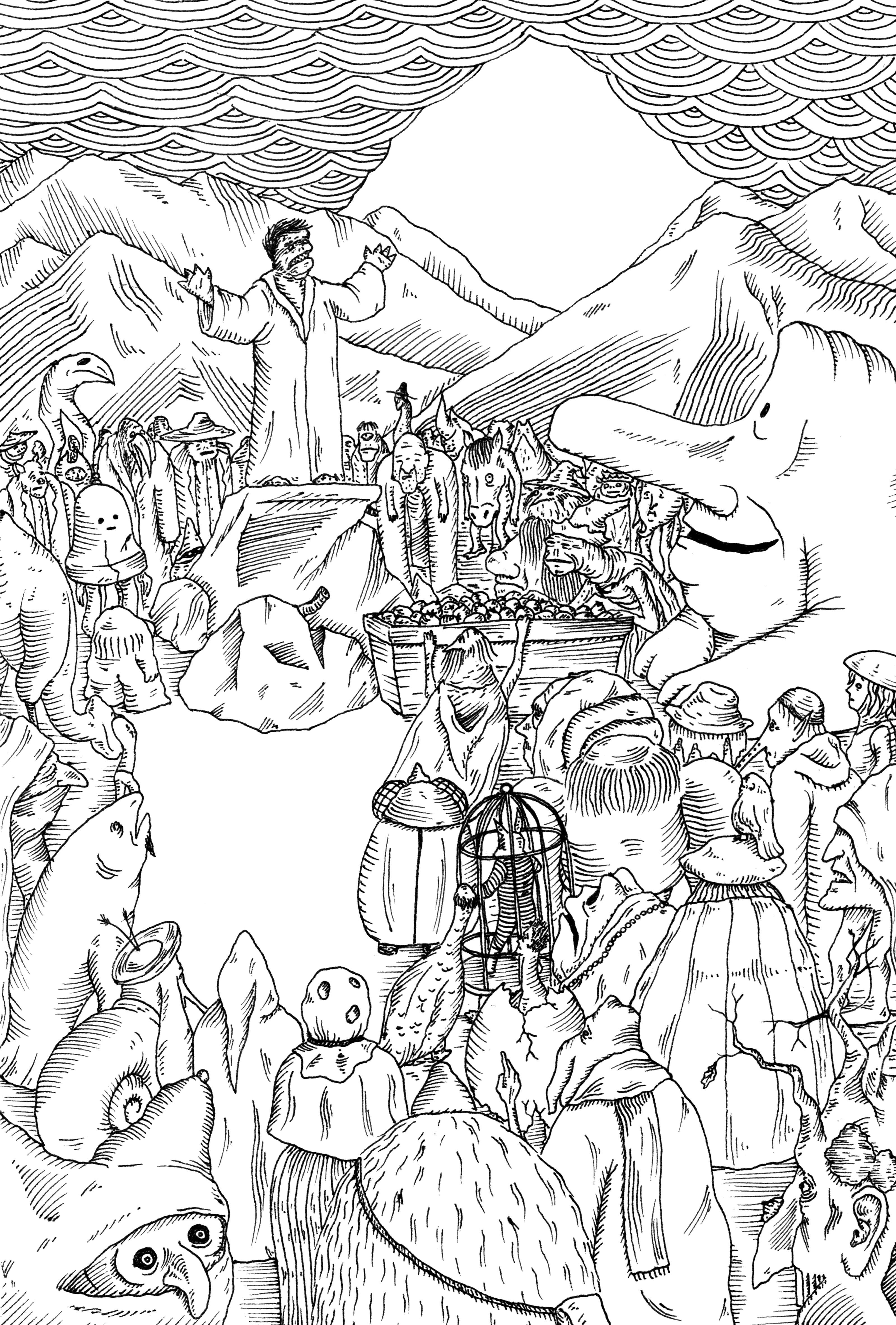 Книга-объект «Вторая жизнь Сандера» — Изображение №4 — Иллюстрация на Dprofile
