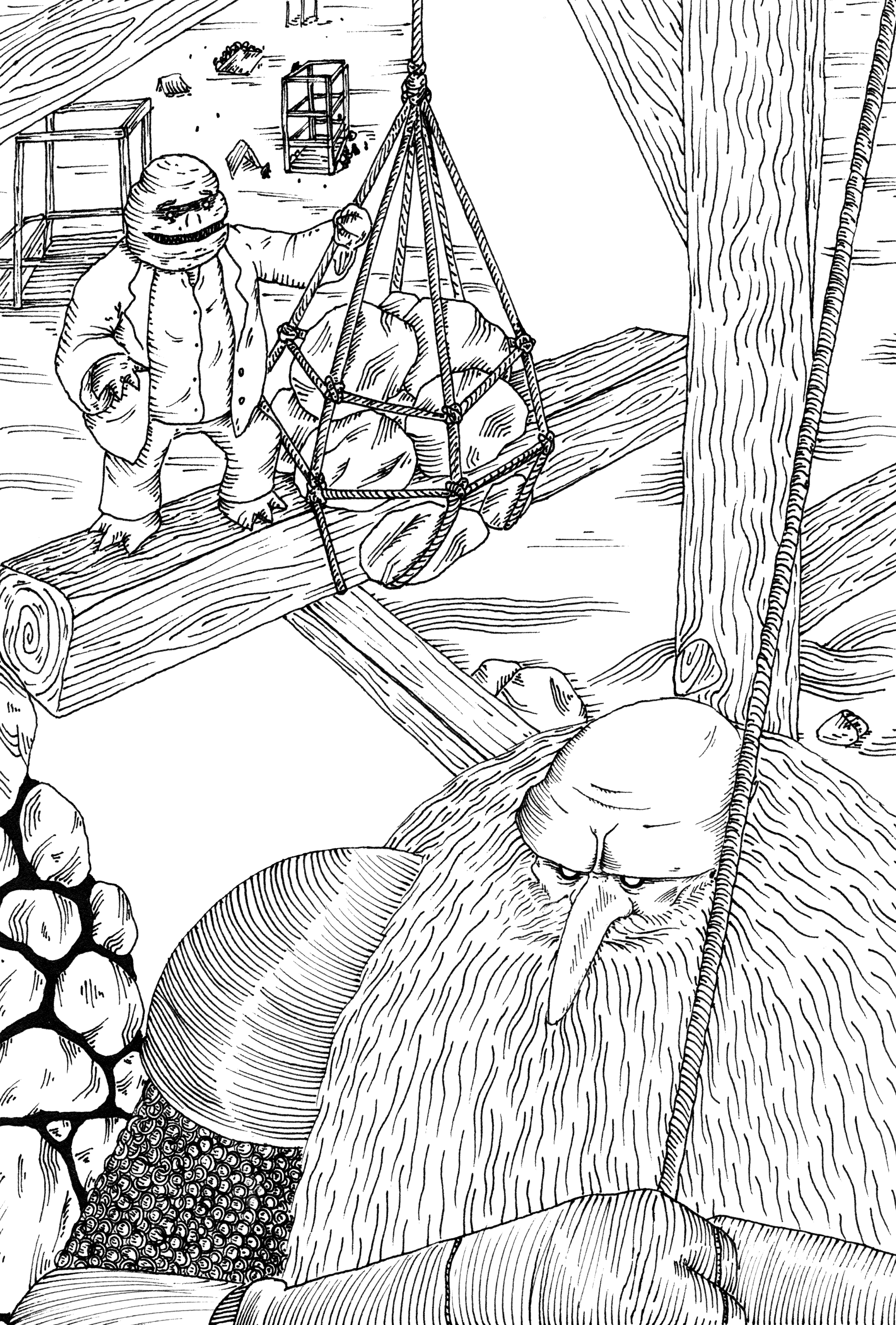 Книга-объект «Вторая жизнь Сандера» — Изображение №5 — Иллюстрация на Dprofile