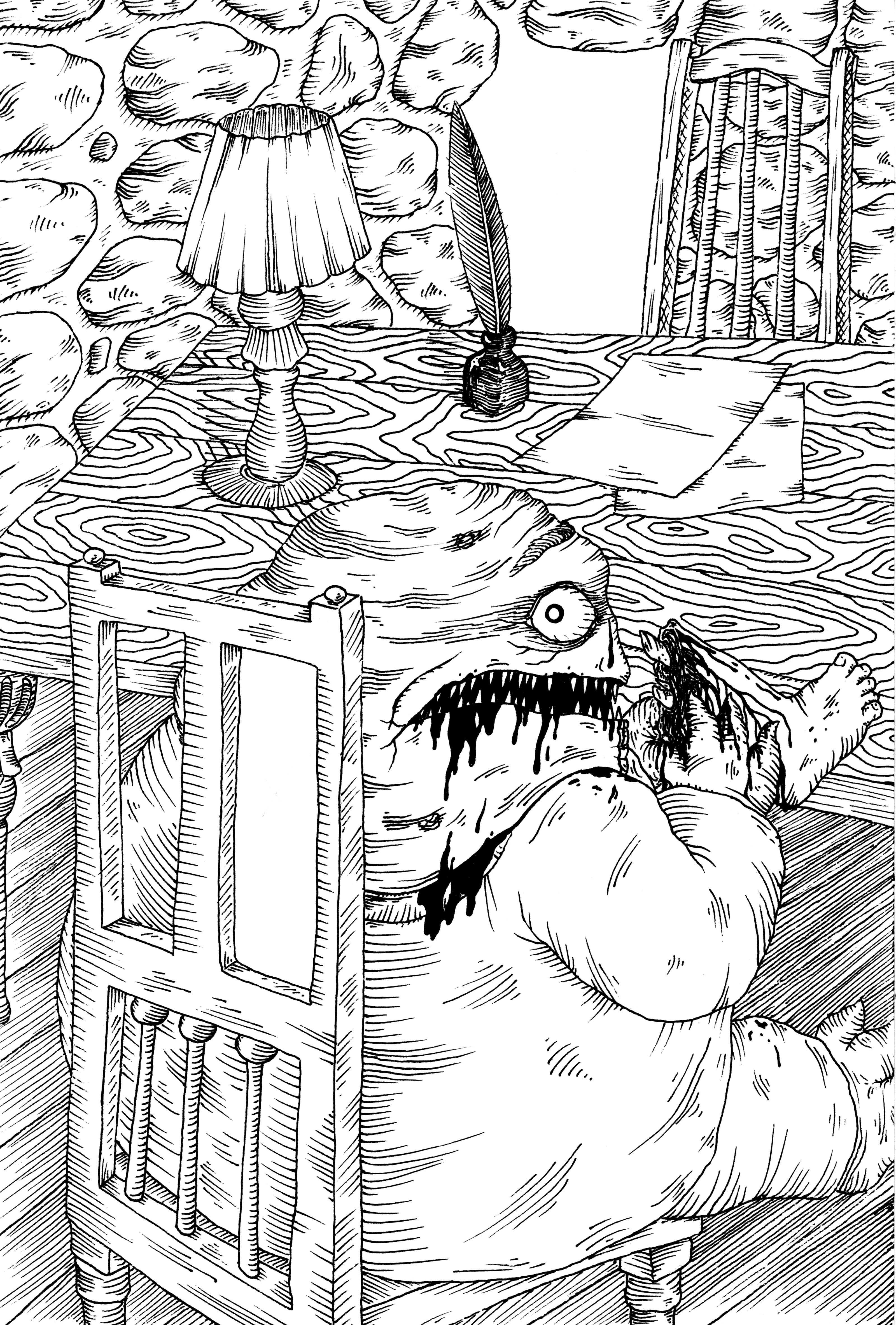 Книга-объект «Вторая жизнь Сандера» — Изображение №12 — Иллюстрация на Dprofile