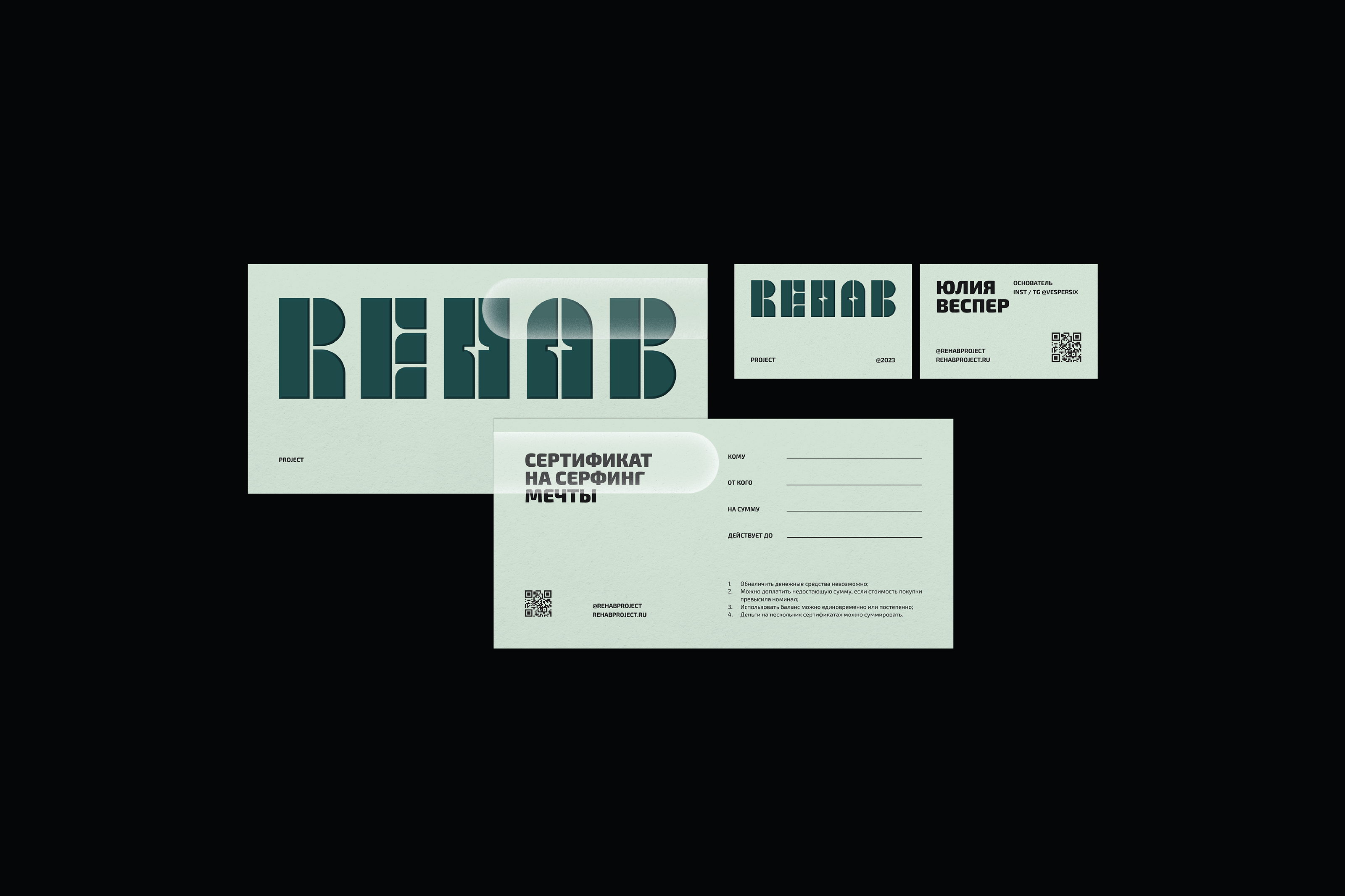 REHAB PROJECT — Изображение №3 — Брендинг на Dprofile